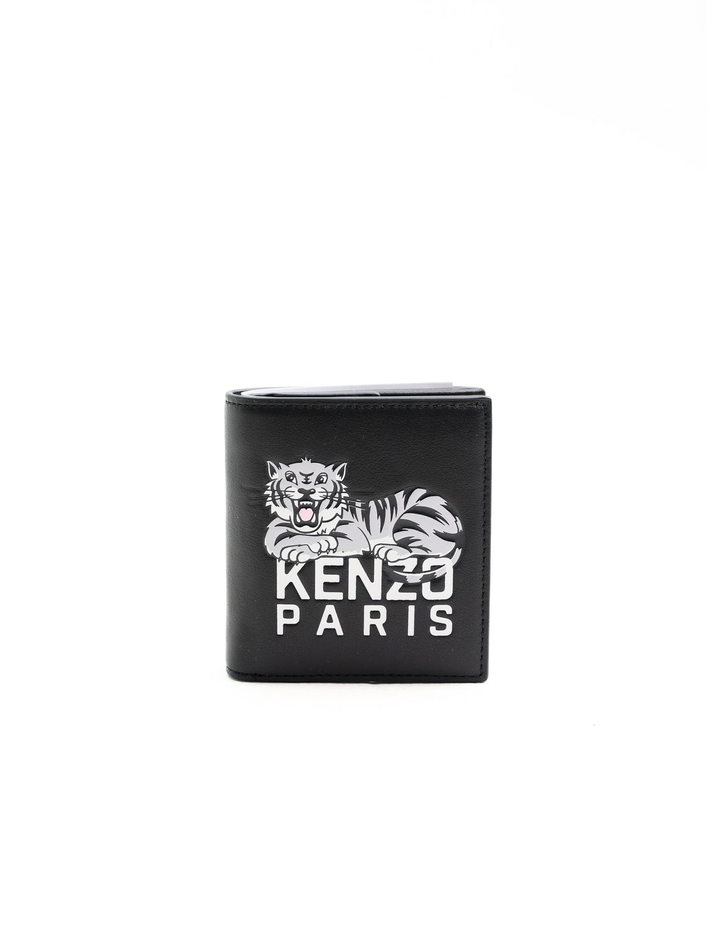 Kenzo Wallet Logo Black