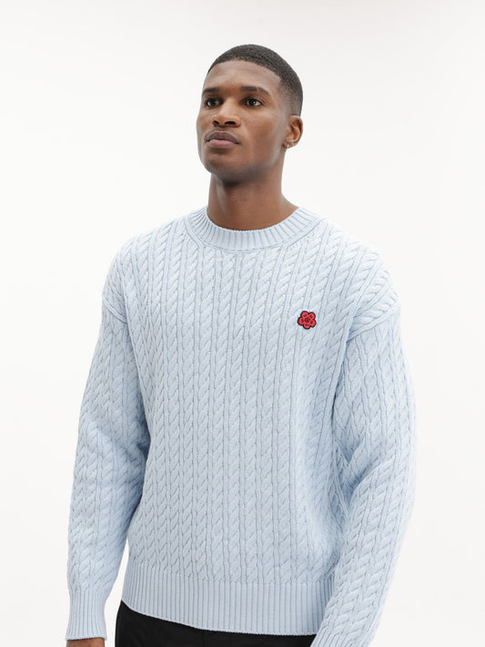 Kenzo Jumper Boke Flower Knit Glacier