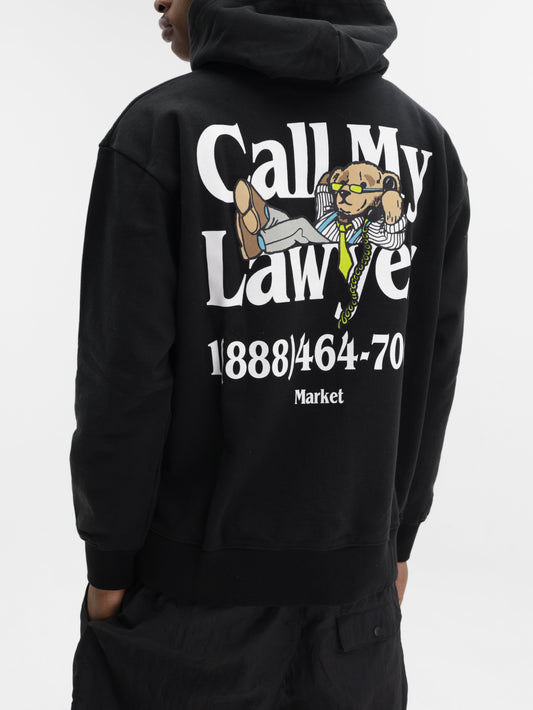 Market Hoodie Better Call Bear Black