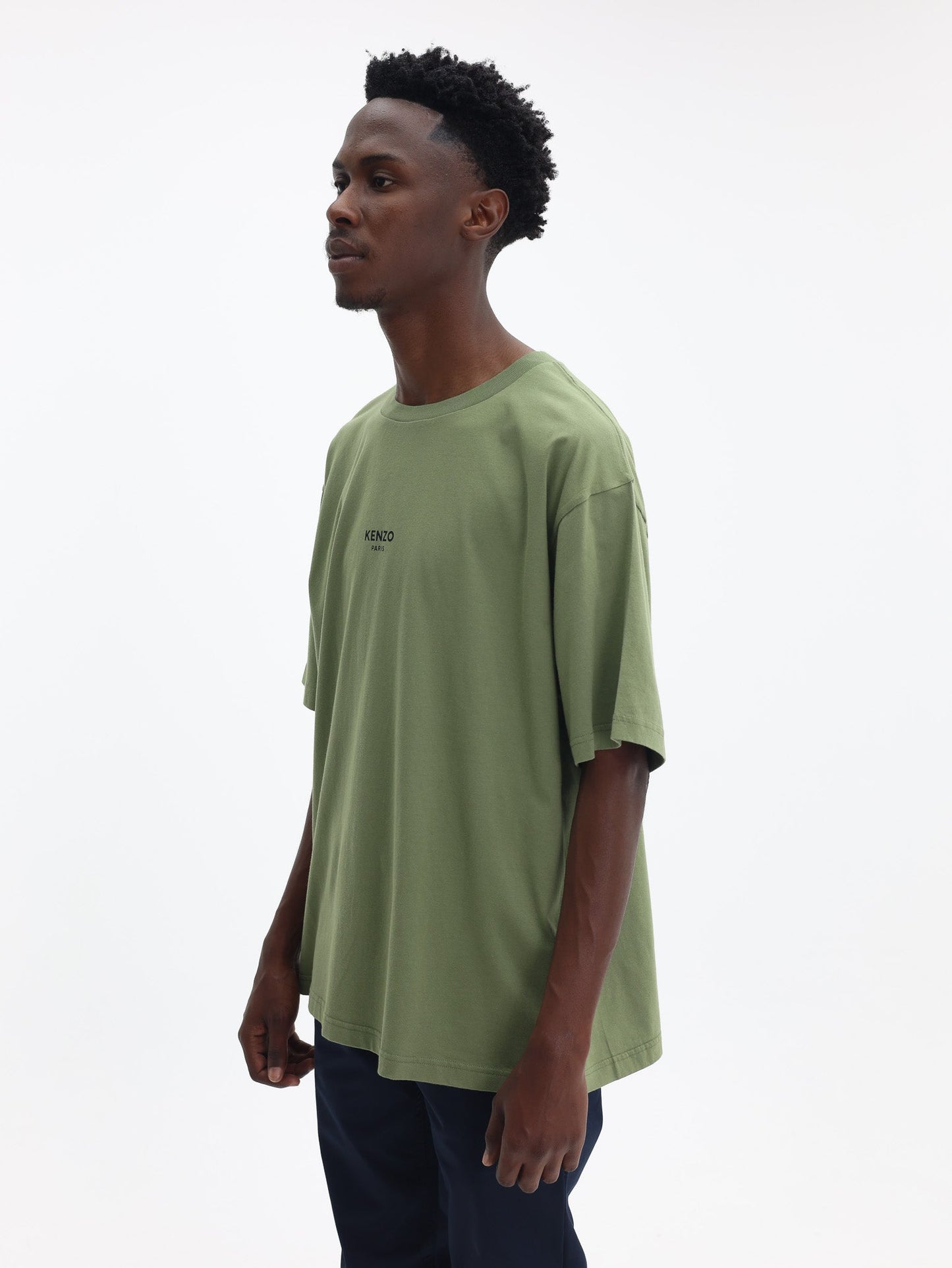 Kenzo T-Shirt Pop Oversized Olive