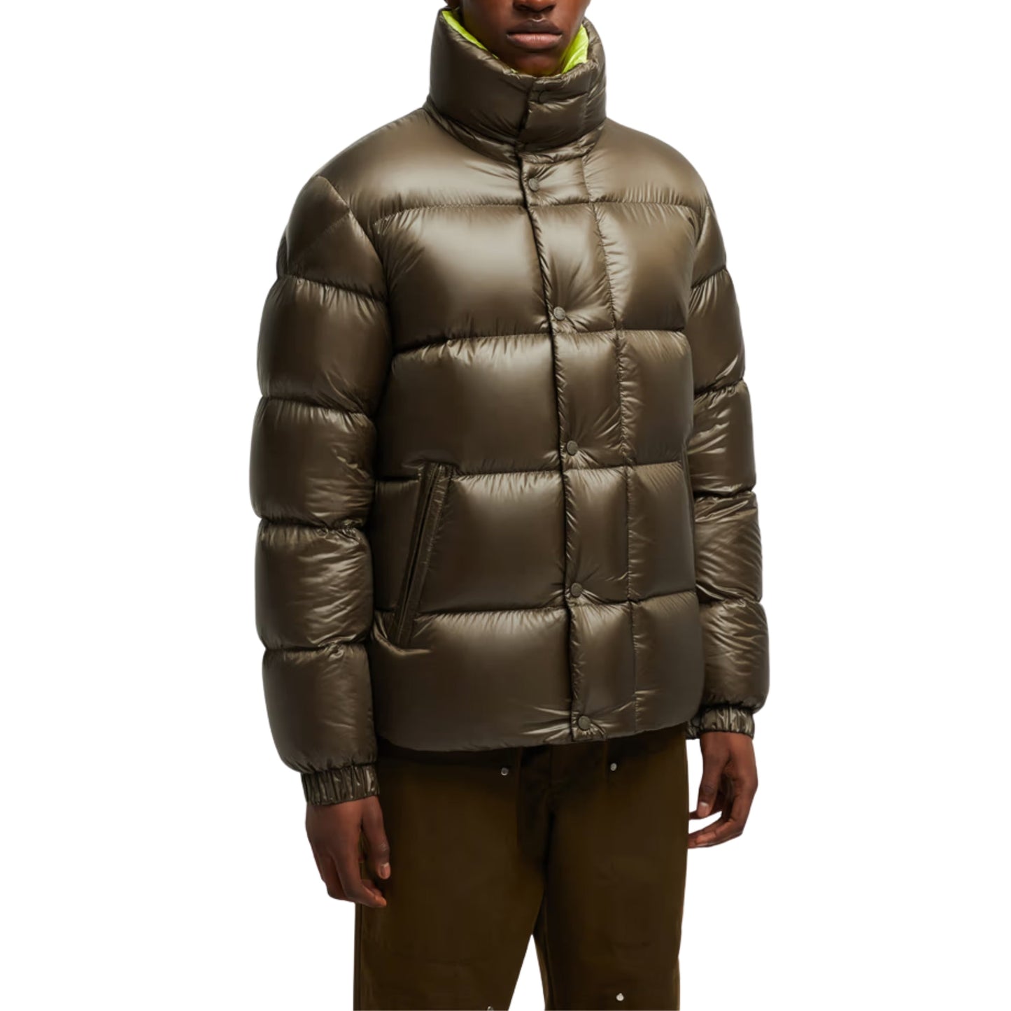 Moncler Jacket Dervox Puffer Olive