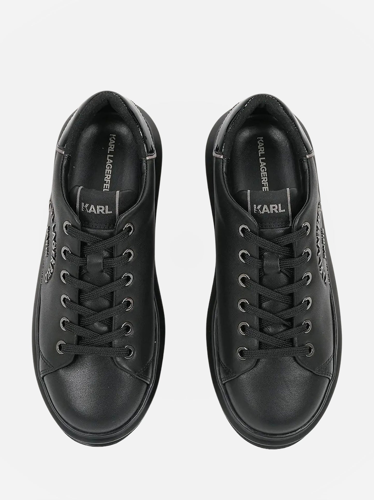 Karl Lagerfeld Kll279 Sneaker Kapri Metal Maison Lo Black Leather/Mono