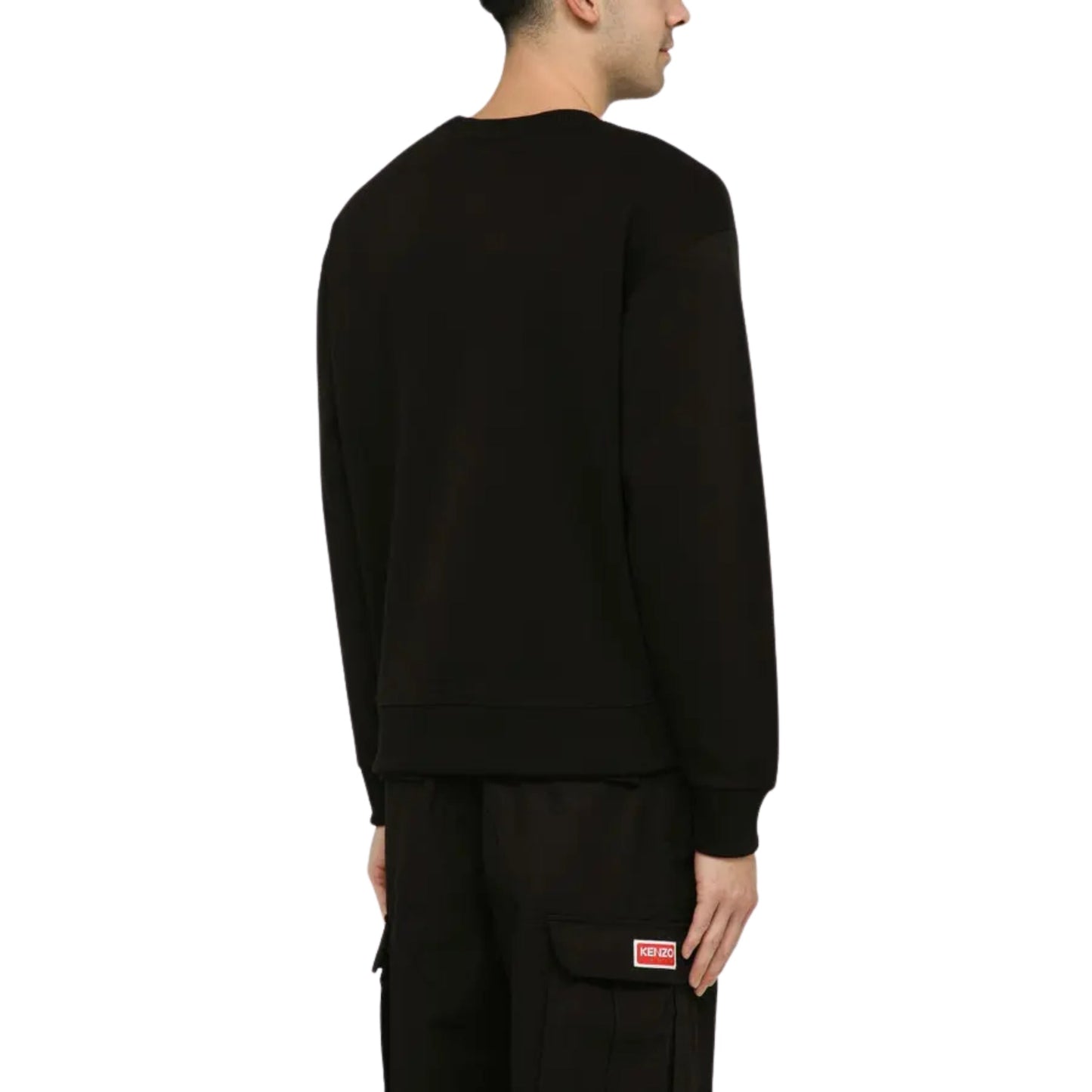 Kenzo Sweater Boke Flower Crest Black