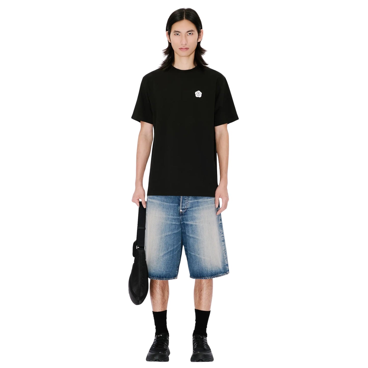 Kenzo Crewneck Dress Boke Flower 2.0  Black