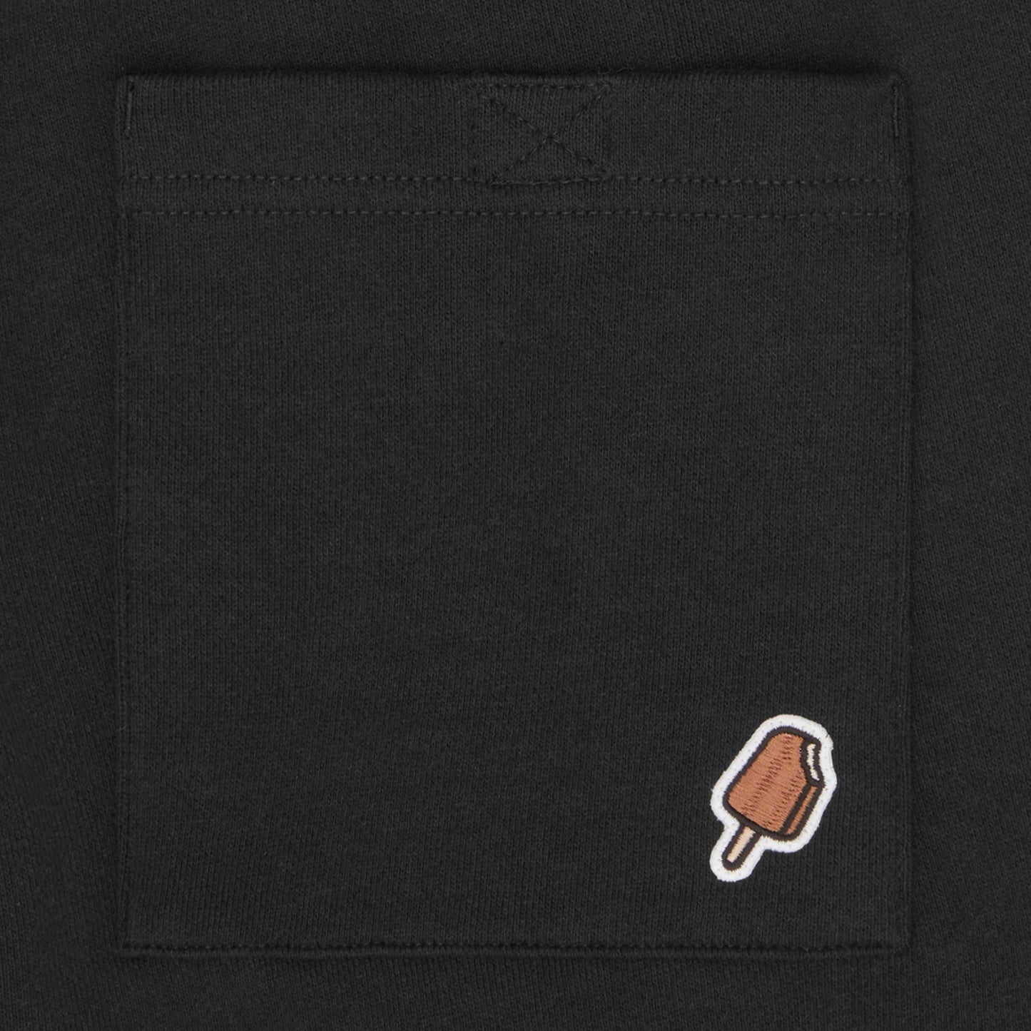 Icecream Shorts Running Puppy Black