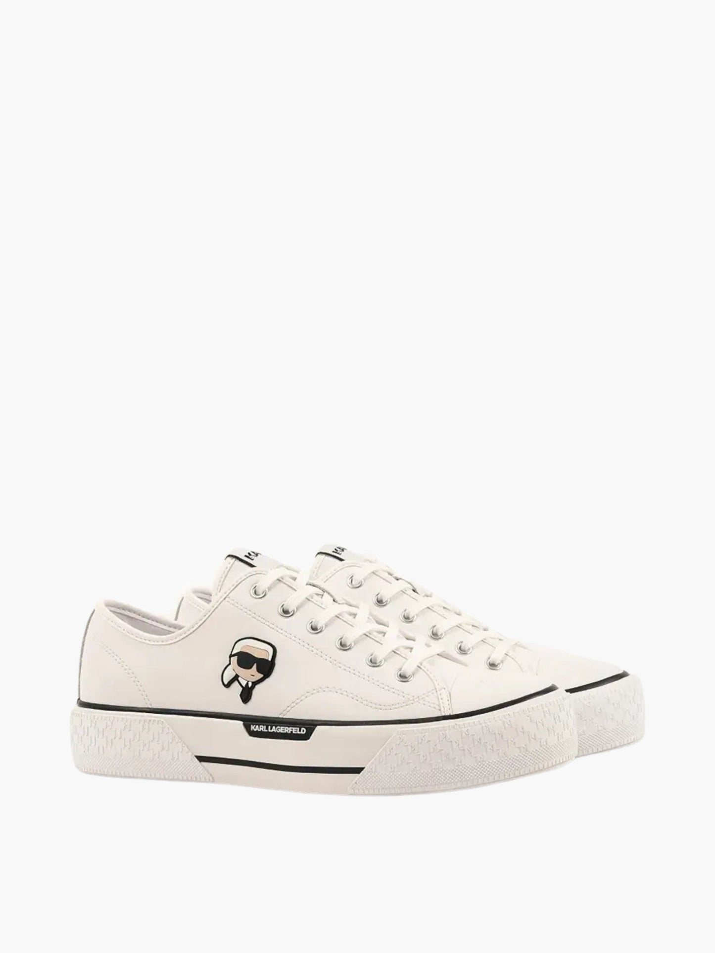 Karl Lagerfeld Sneaker  KL586 Kampus Max Iii Nft Relief Lo Lace White Lthr