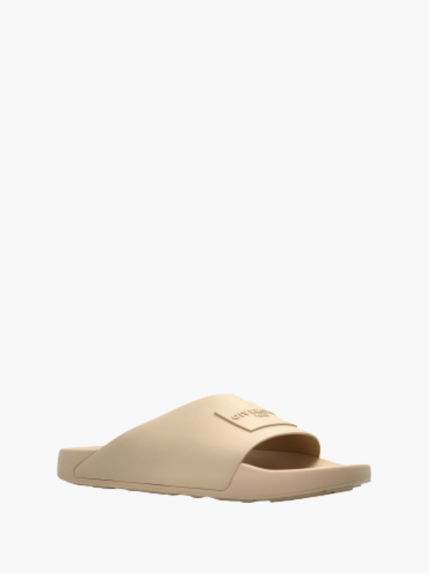 Givenchy Mules Label Slides GSL6 Taupe