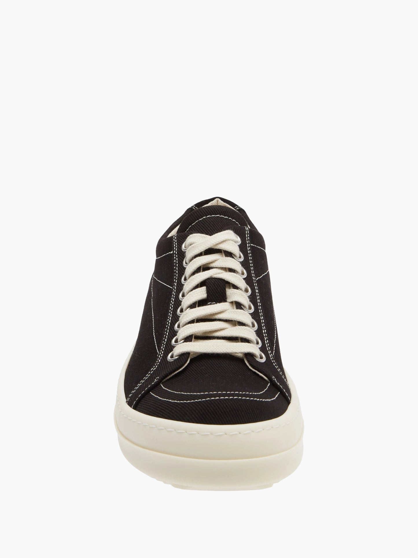Rick Owens Sneakers Ro5 Wht Line Embroi Black