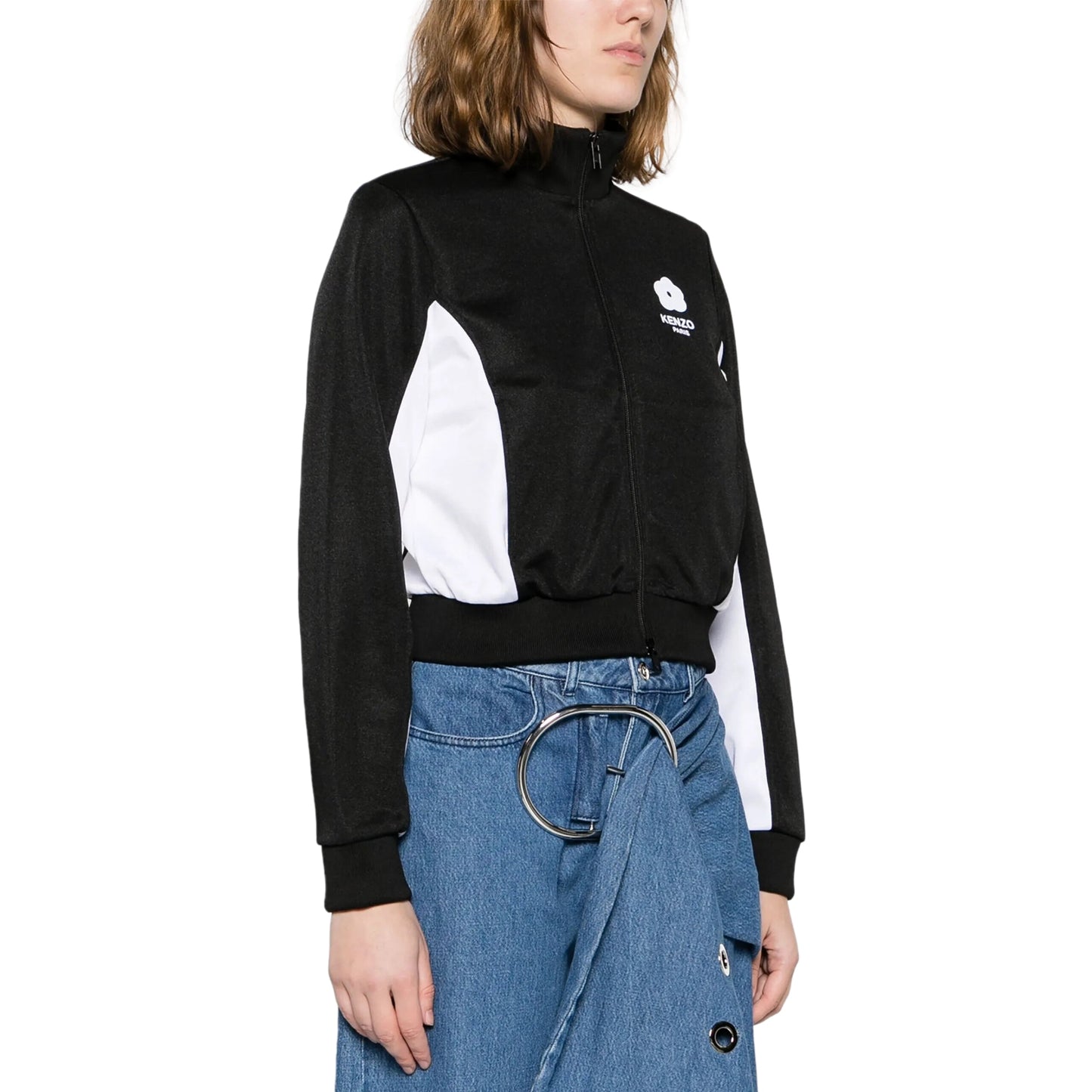 Kenzo Jacket Logo Black-White