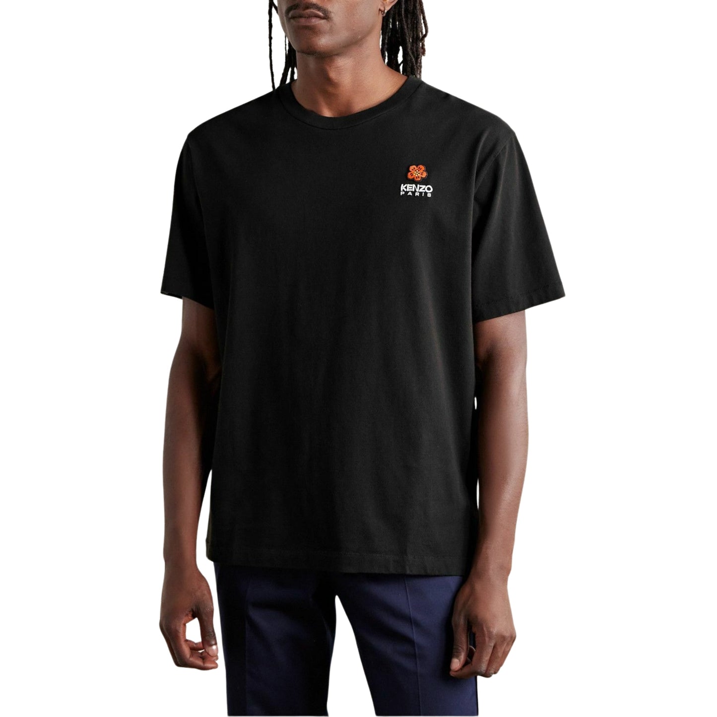 Kenzo T-Shirt Boke Flower Crest Black
