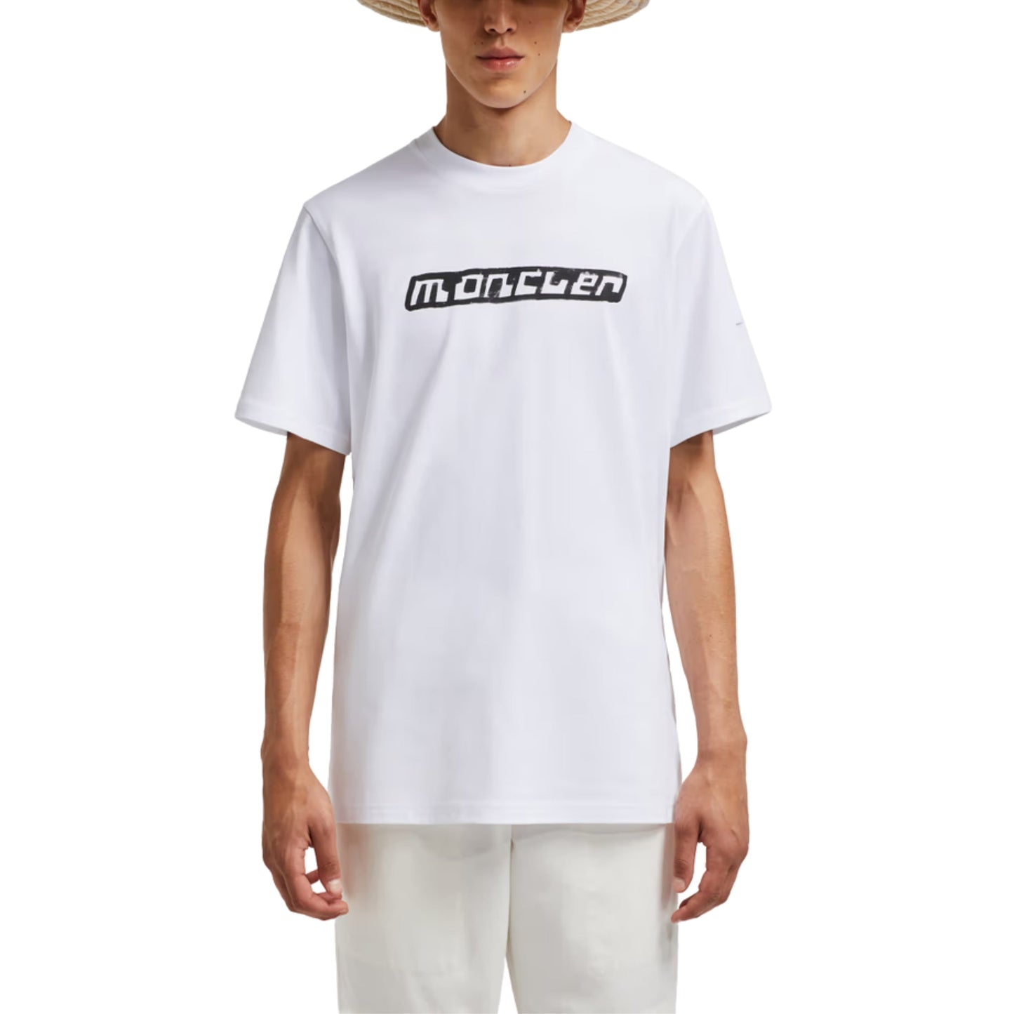 Moncler T-Shirt Logo White