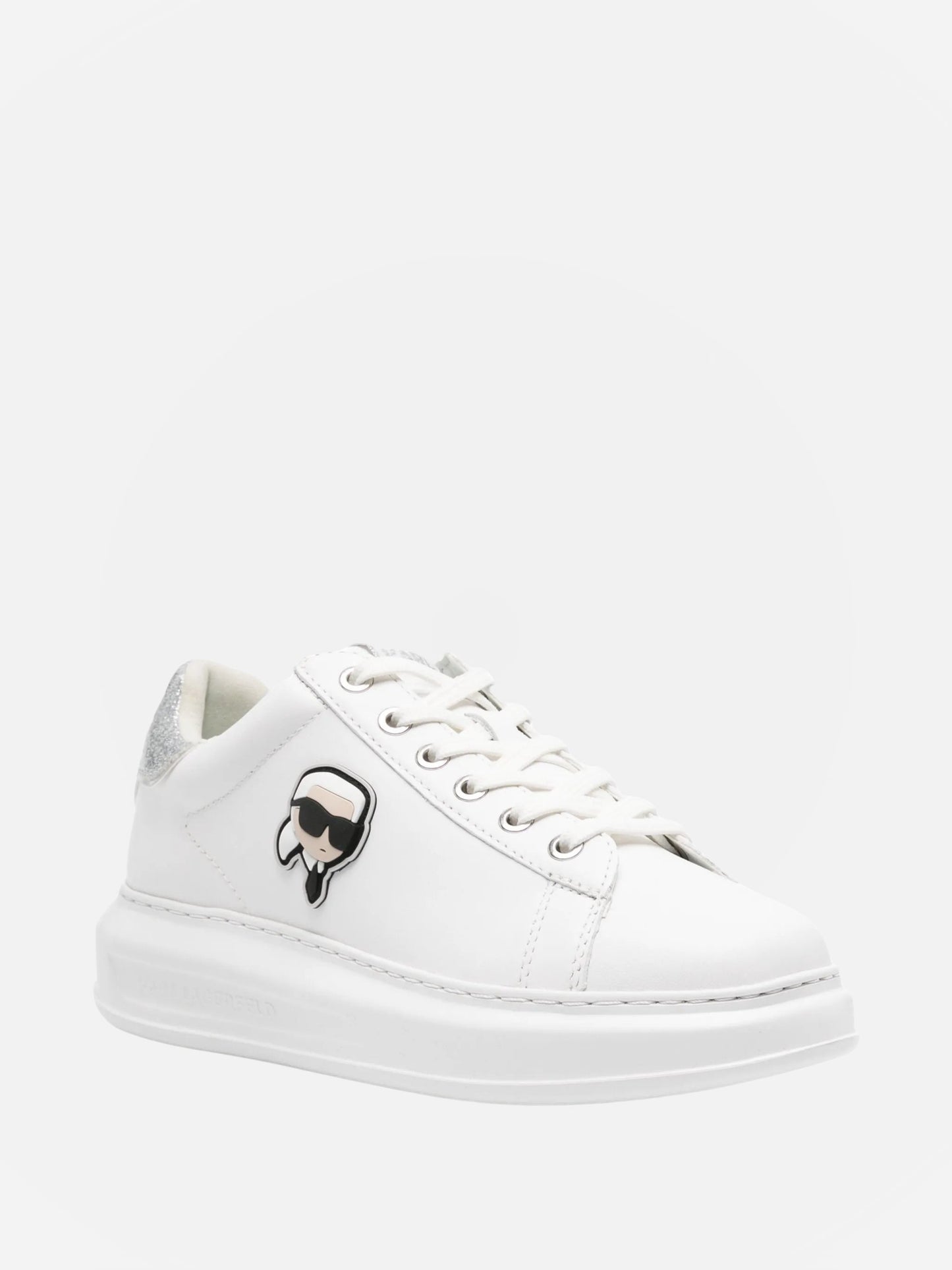 Karl Lagerfeld Kll243 Sneaker Nft Lo Lace White/Silver