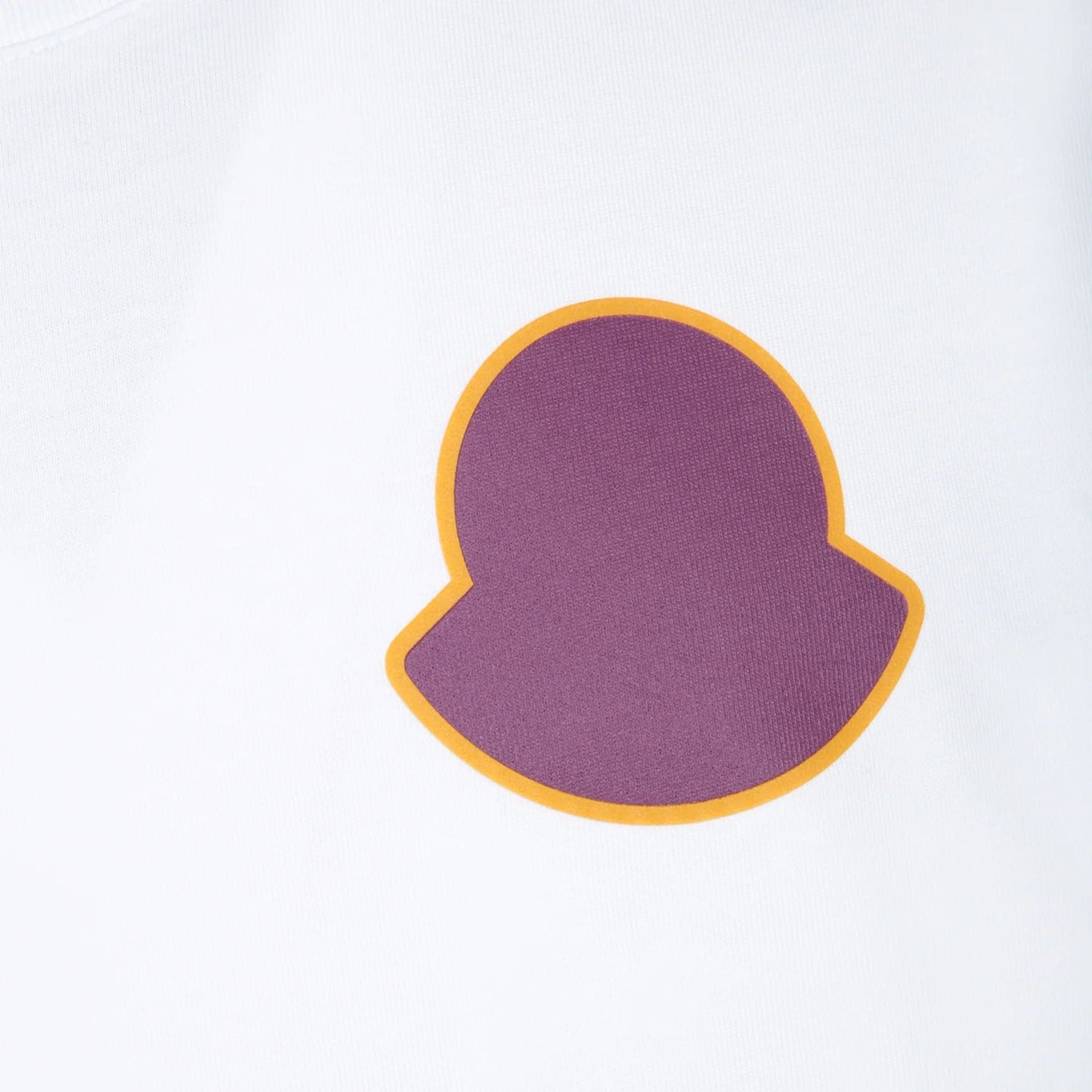 Moncler T-Shirt Solid Logo White
