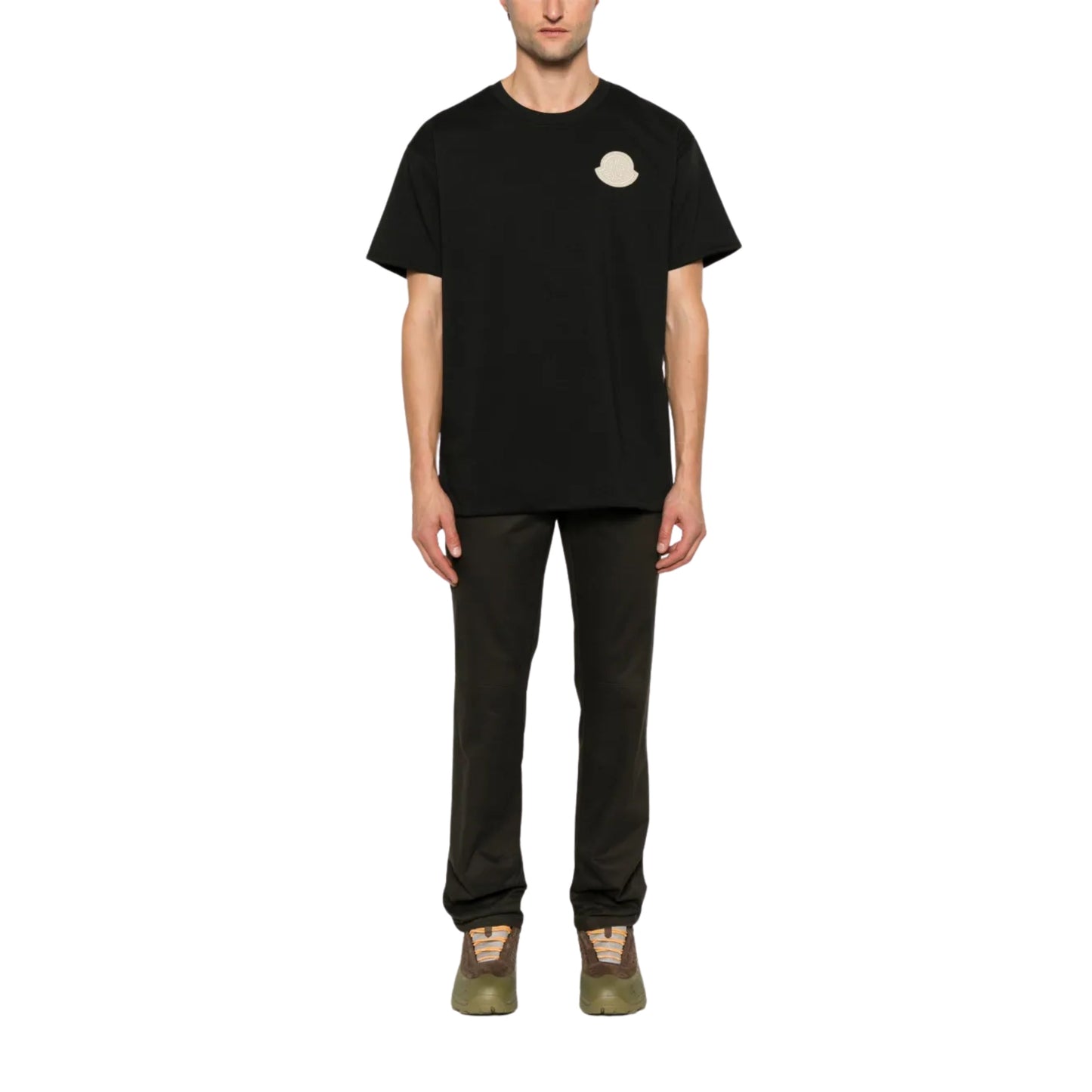 Moncler T-Shirt Logo Black