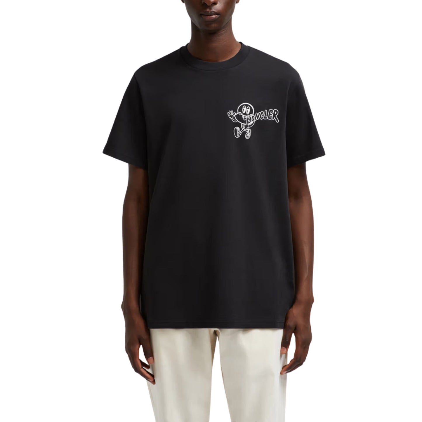 Moncler T-Shirt Logo Black