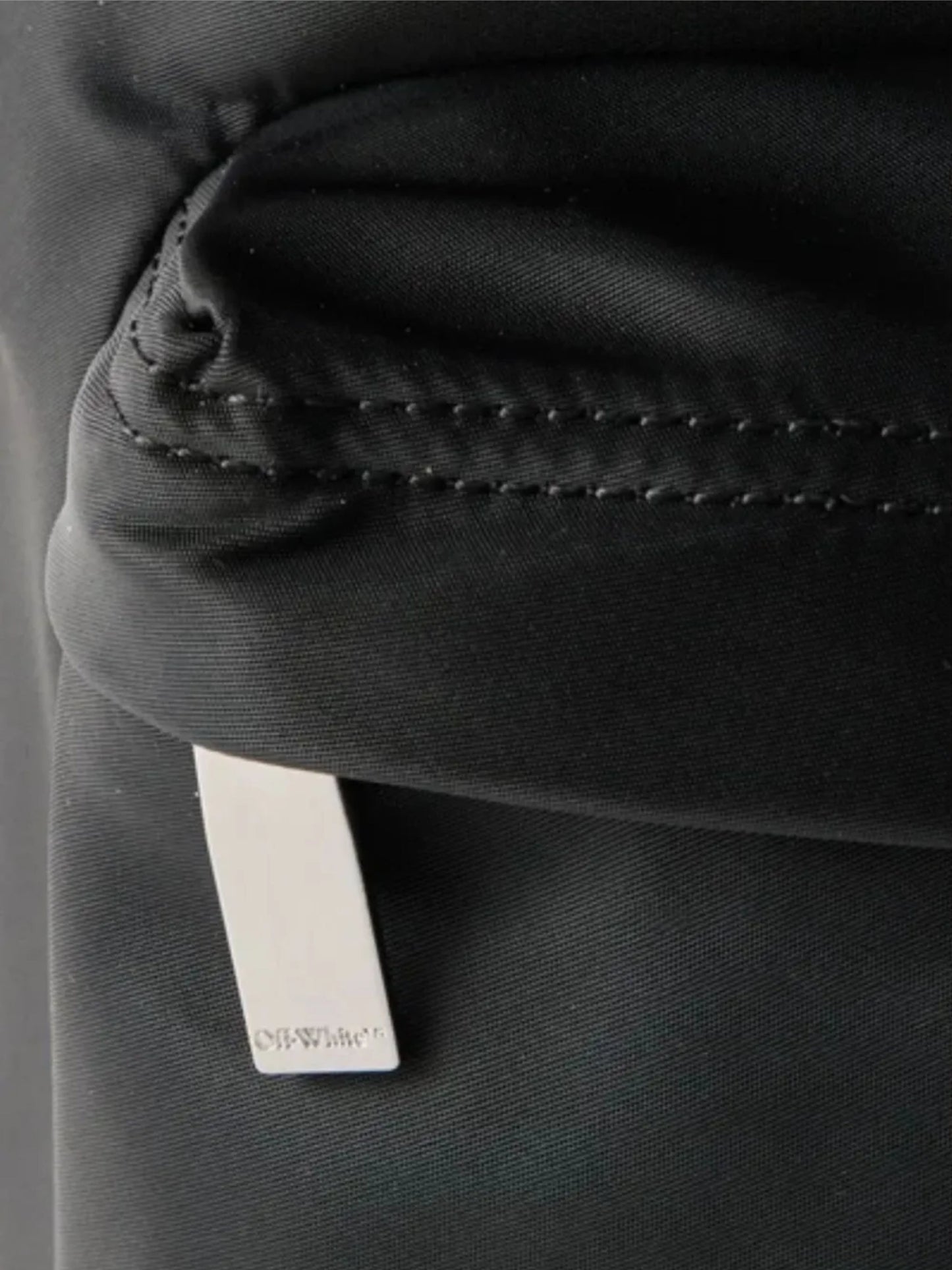Off-White Bag Painted Logo Black