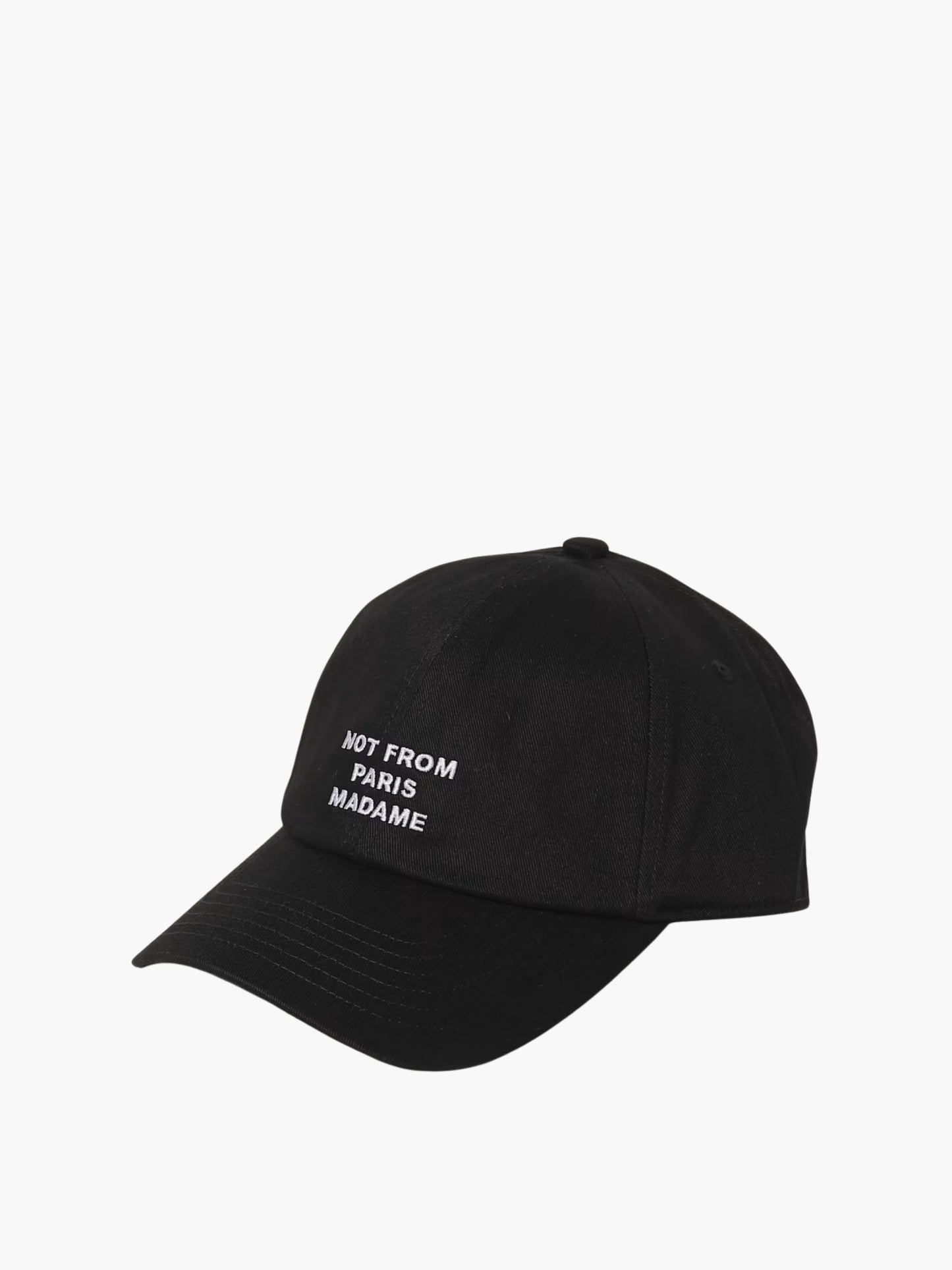 Drole Cap Slogan Black