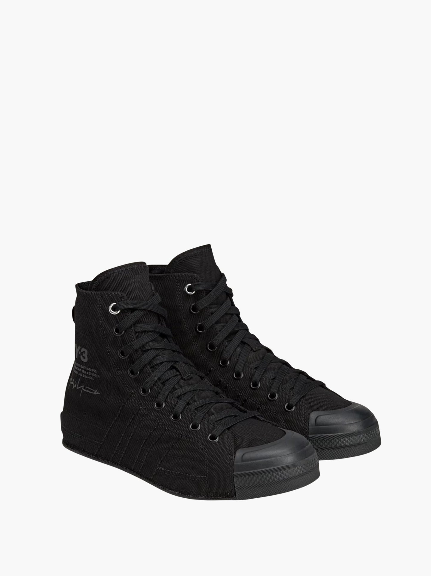 Y-3 Sneakers YS184 Nizza Hi Black