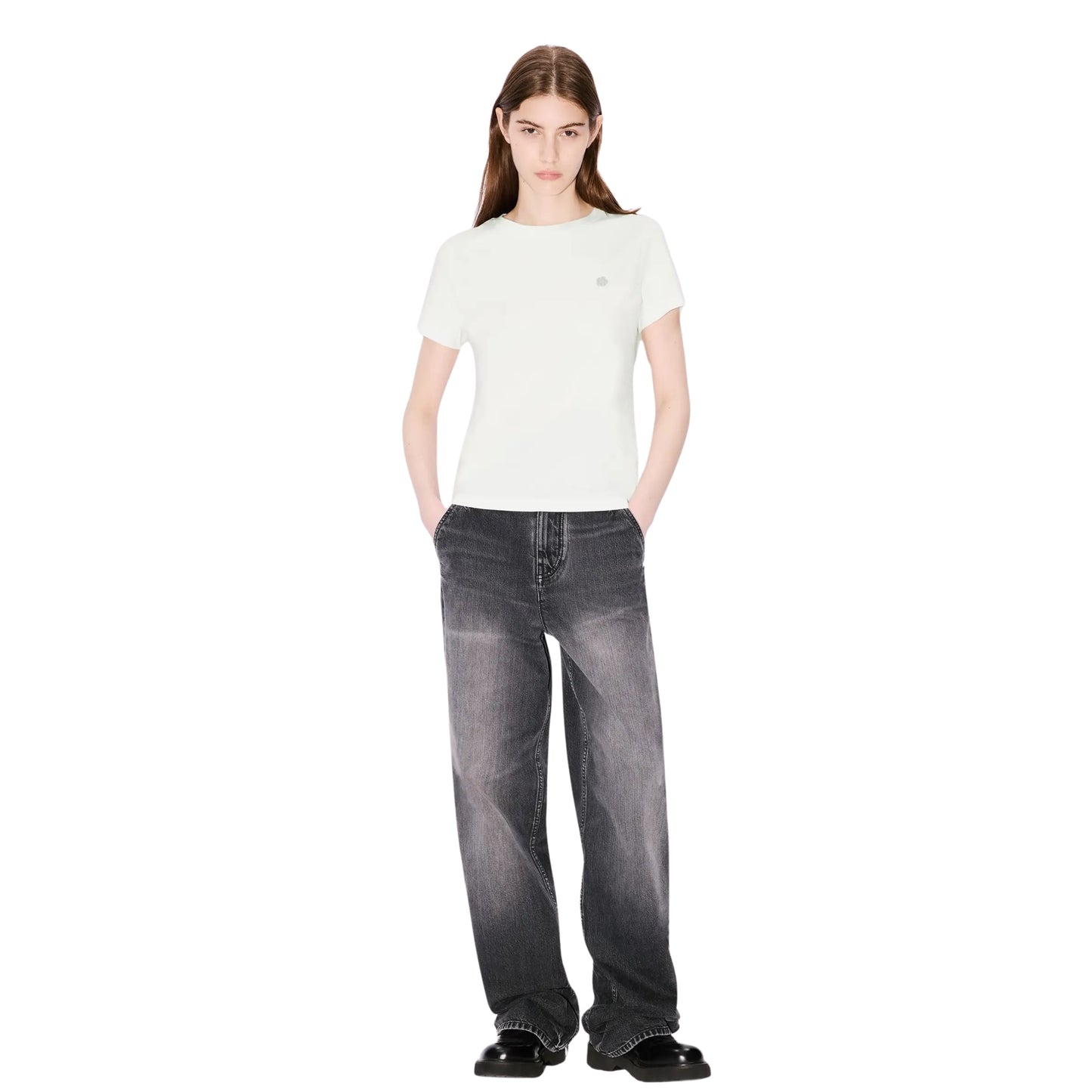 Kenzo Jeans X Futura 2000 Cropped Black