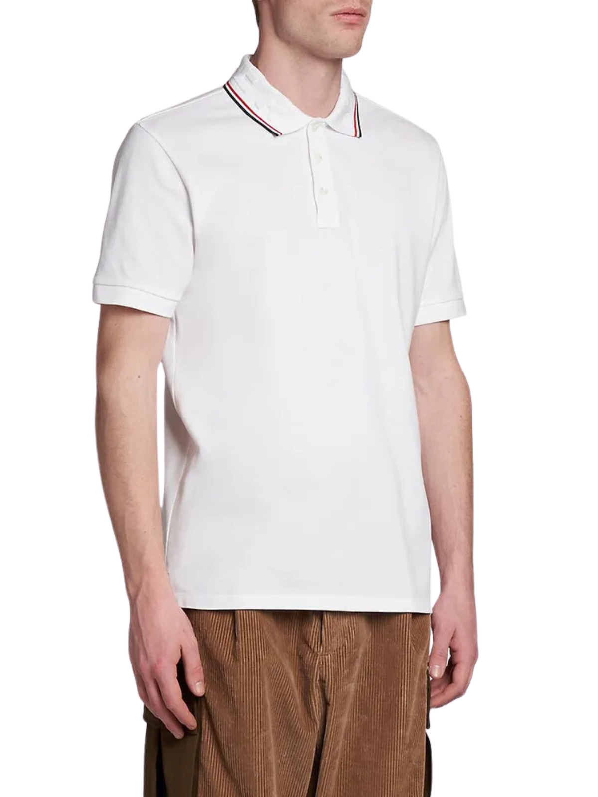 Moncler Golfer Logo White