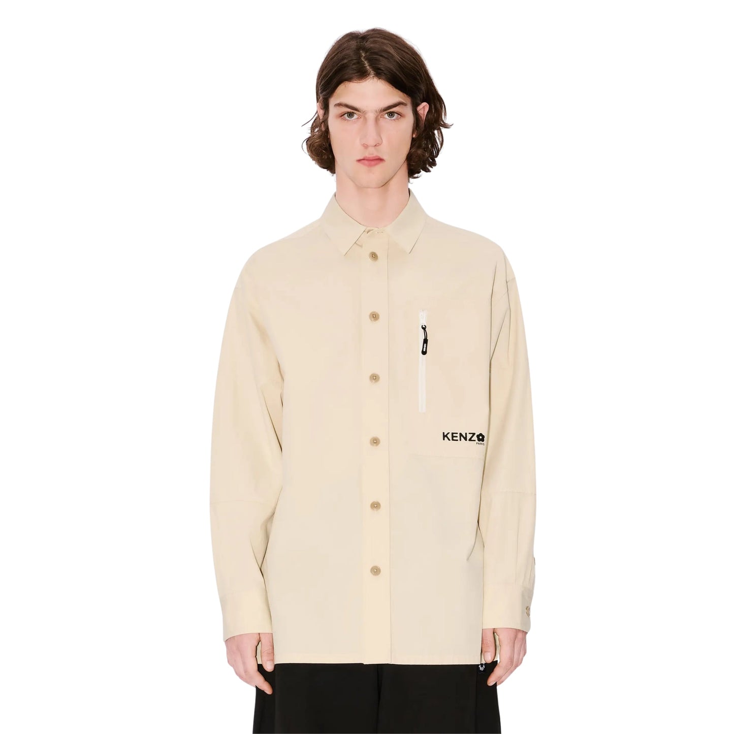 Kenzo Oversized Shirt Boke Flower 2.0 Cream