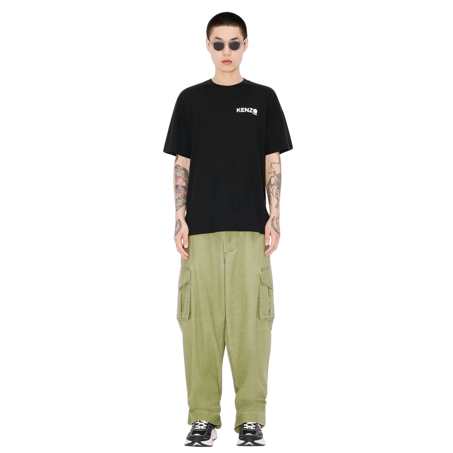 Kenzo T-Shirt Boke Flower 2.0 Black