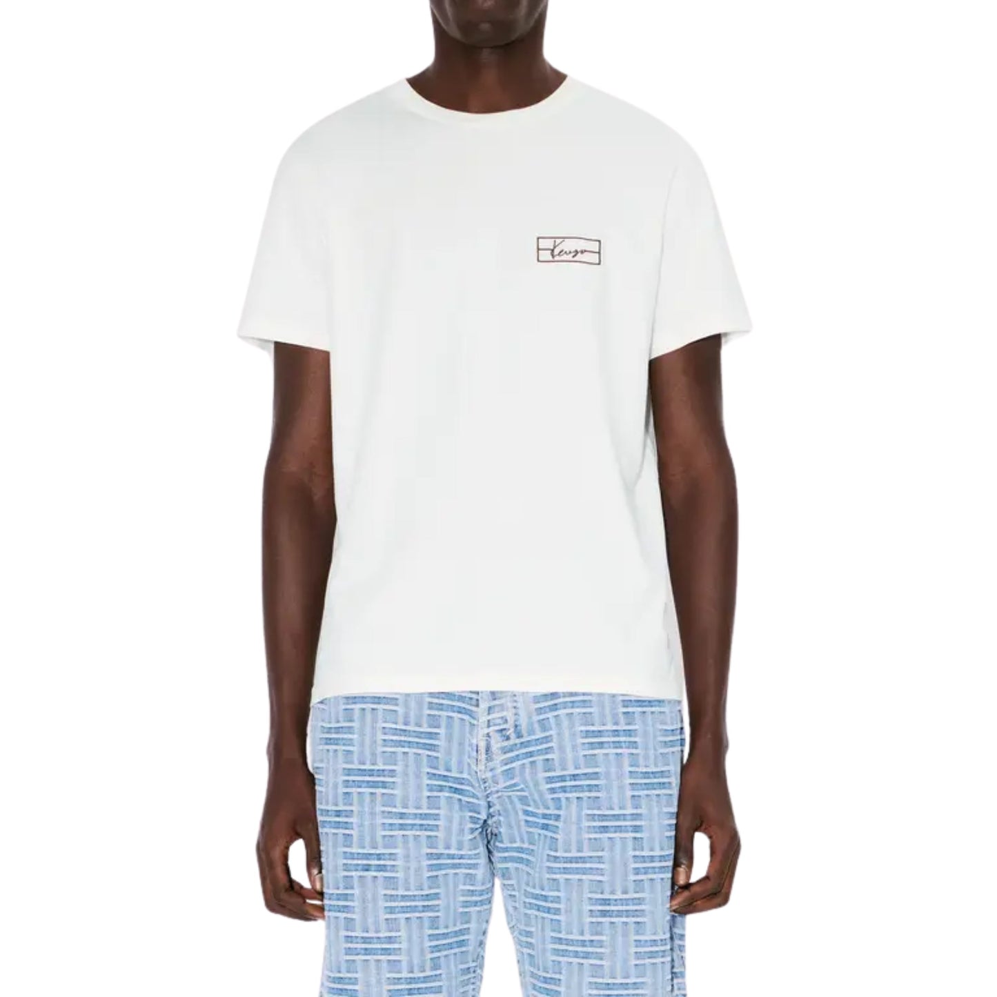 Kenzo T-Shirt Signature Logo White