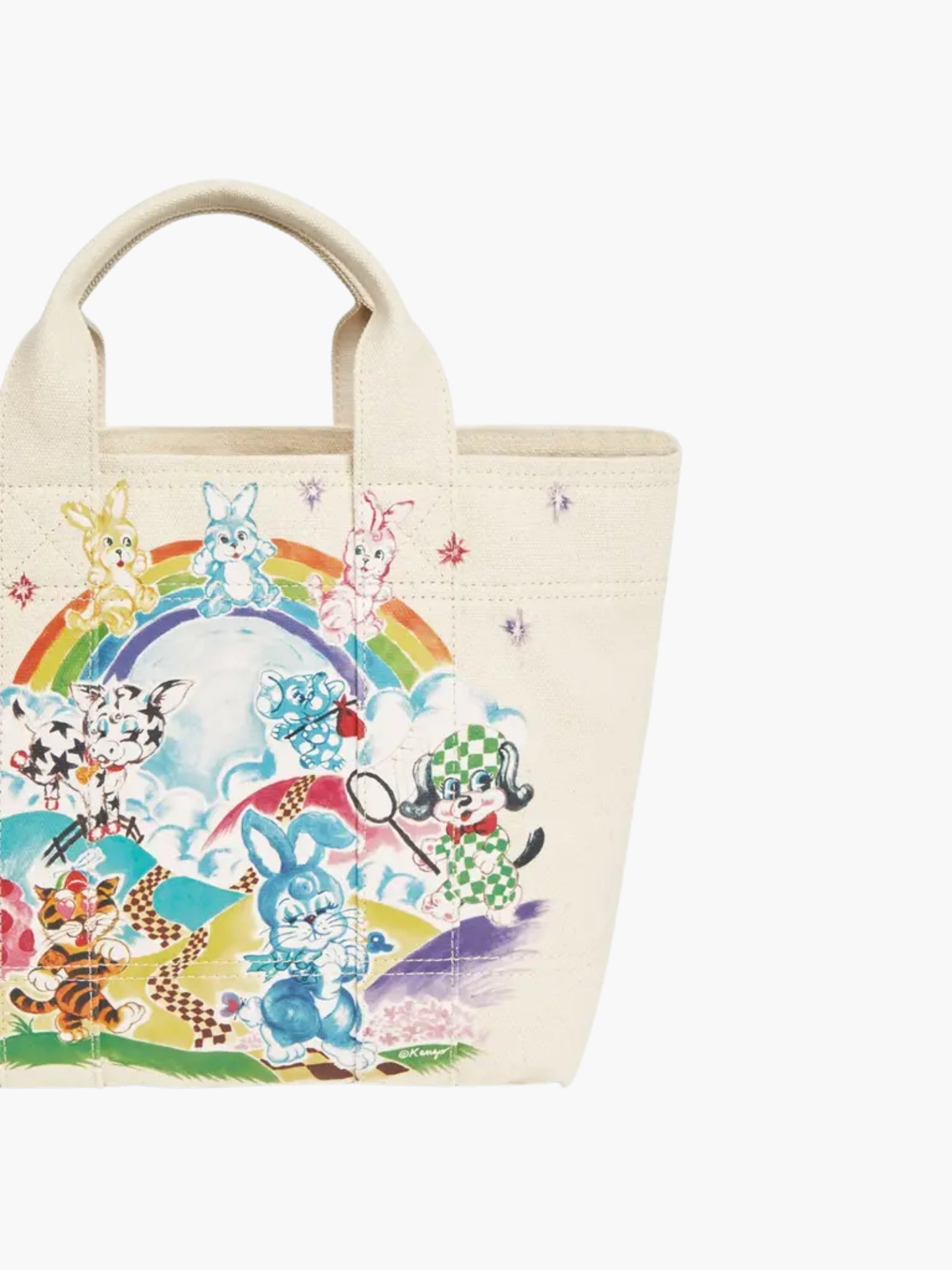 Kenzo Bag Tote Ecru