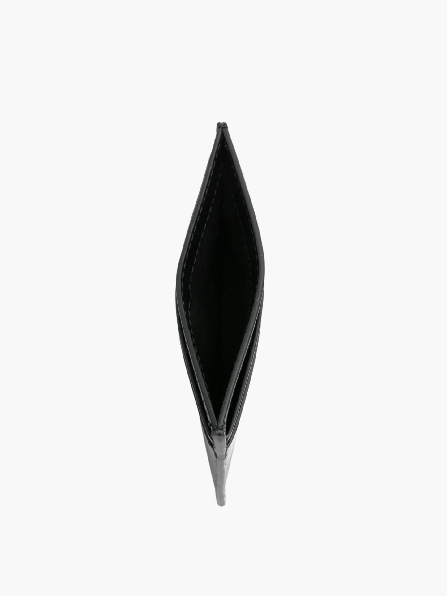Off-White Cardholder White Print Black
