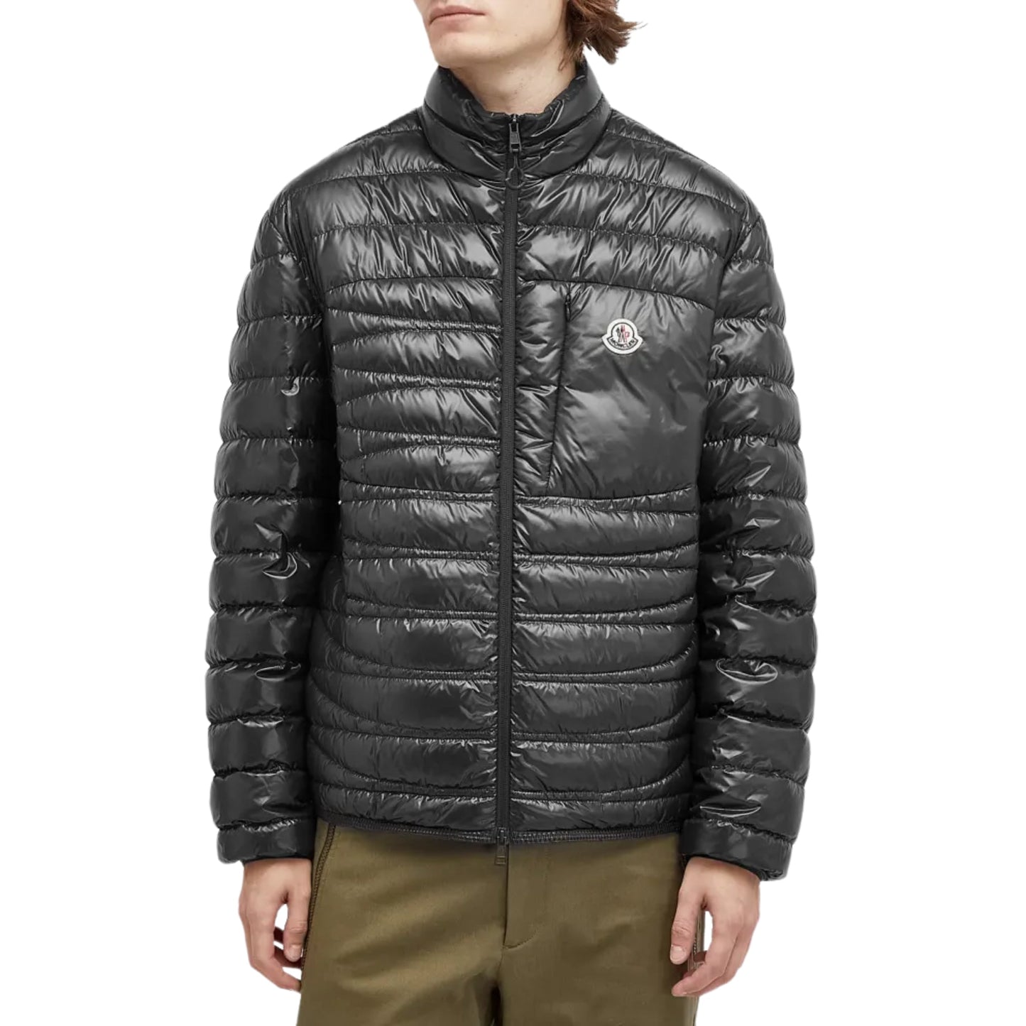 Moncler Jacket Leveche Puffer Logo Black