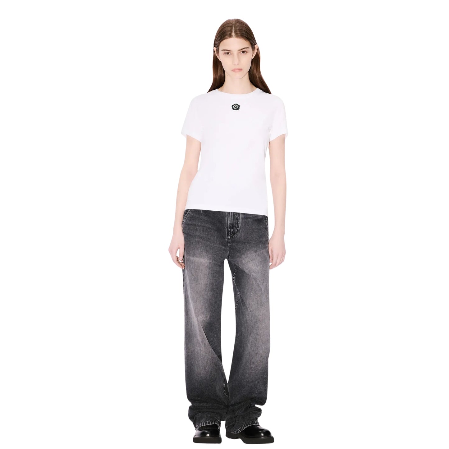 Kenzo T-Shirt Boke Flower  2.0 White