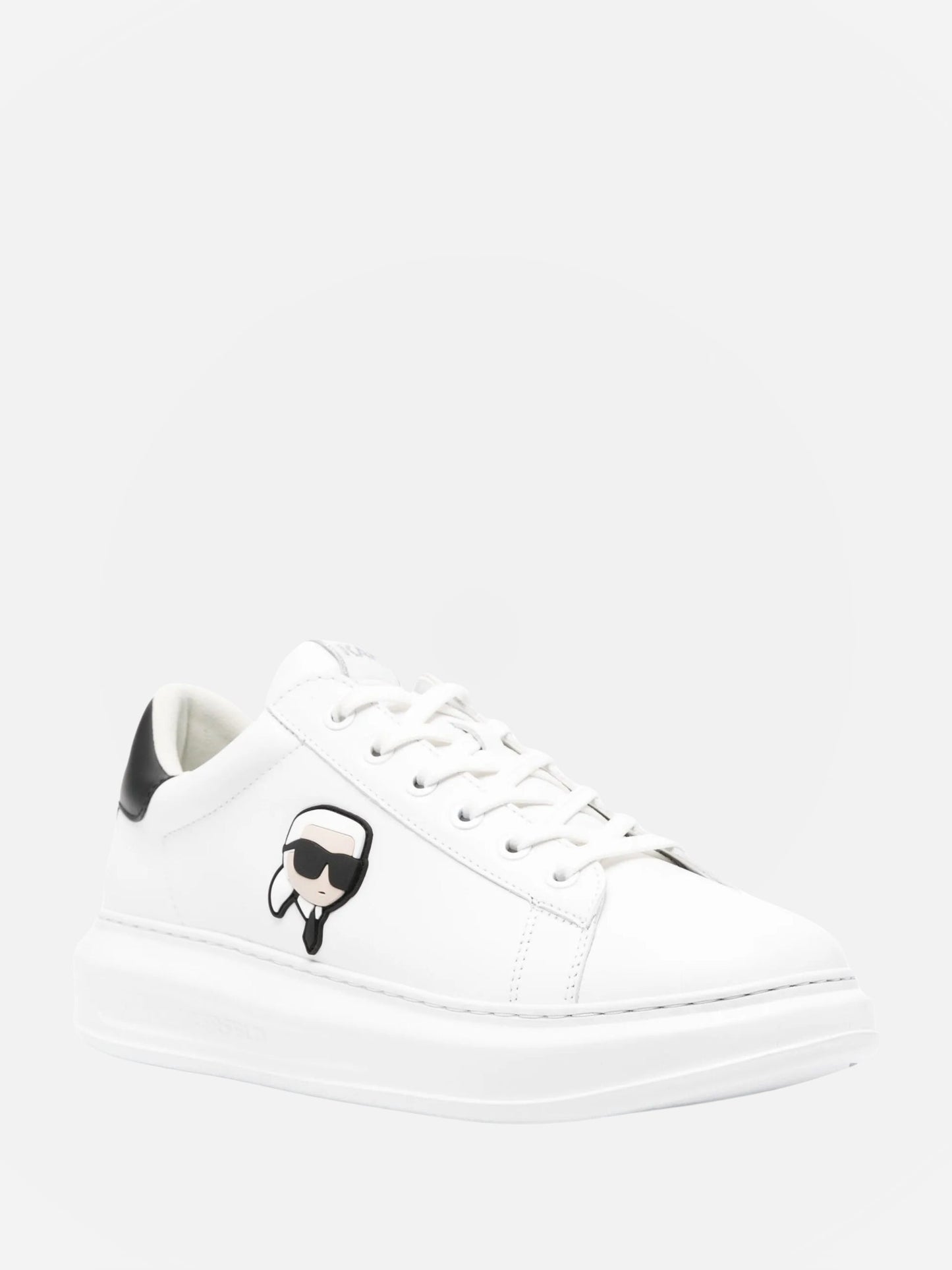 Karl Lagerfeld Kl472 Sneaker Kapri Mens Karl Nft Lo Lace White Leather