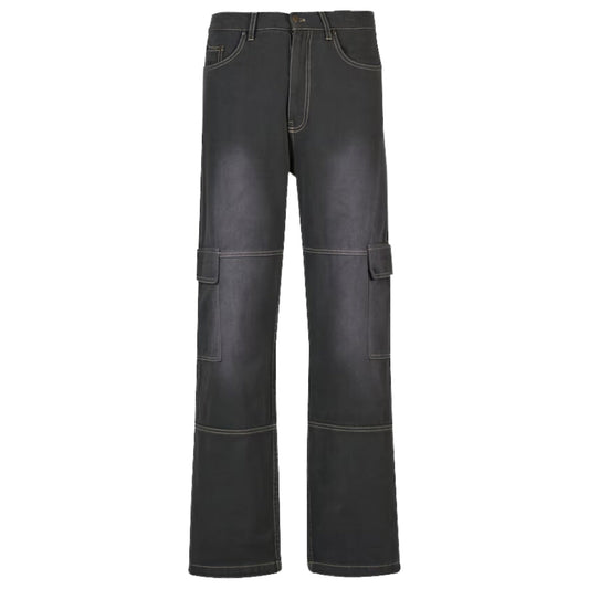 Karl Kani Cargo Pants Og Washed Anthracite