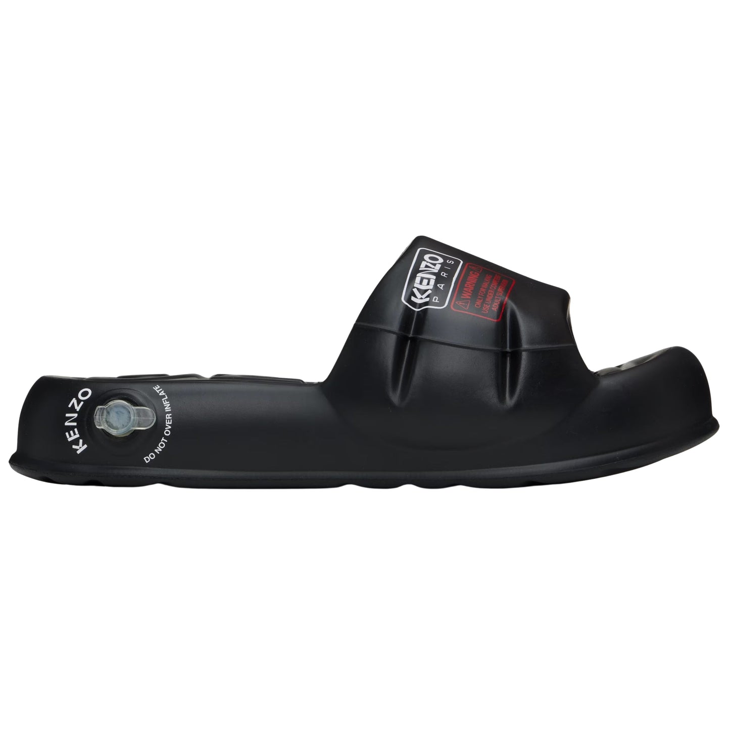 Kenzo Slide Logo Black