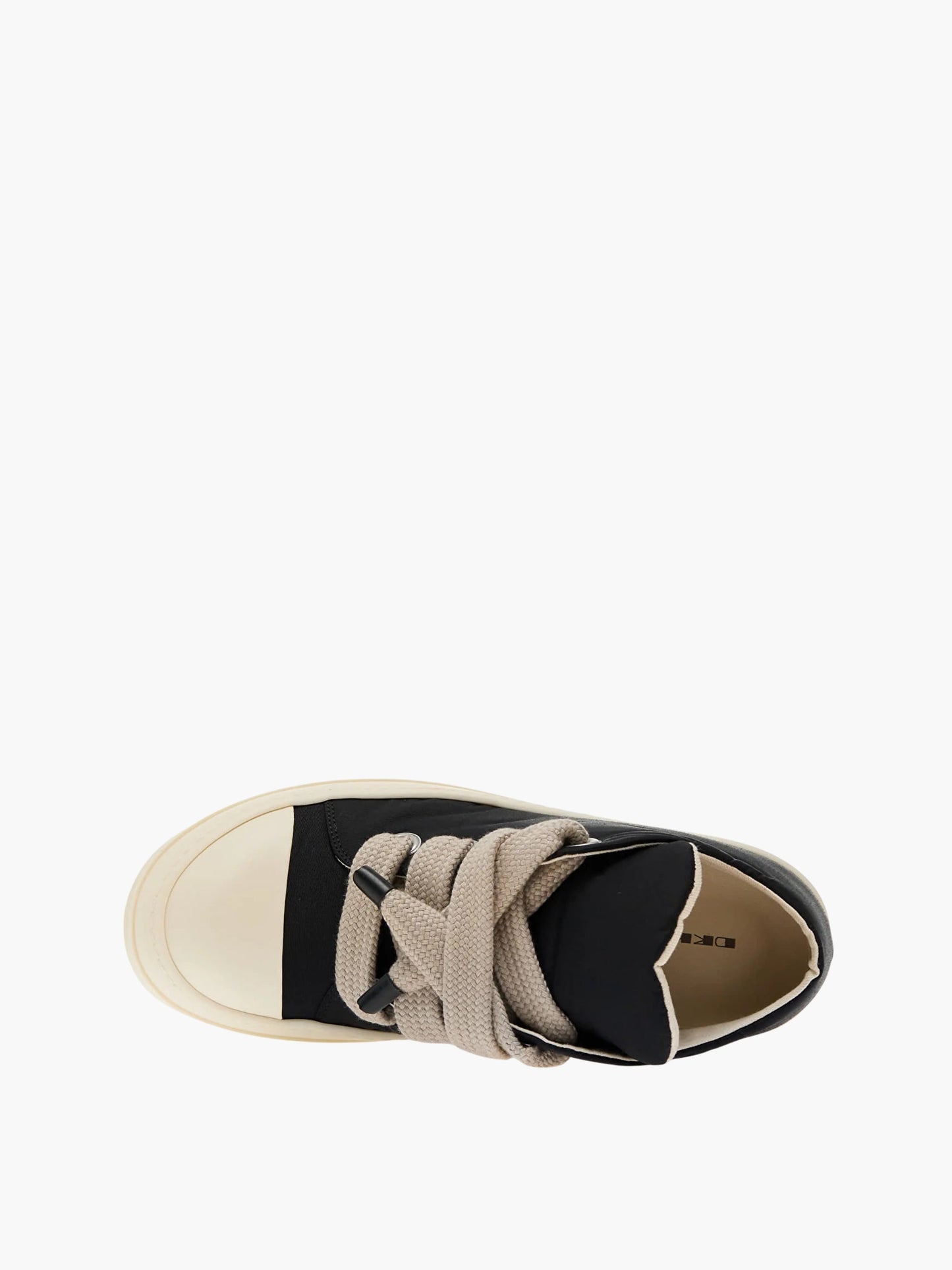 Rick Owens Sneakers Ro2 Wht Rubber Sole Black