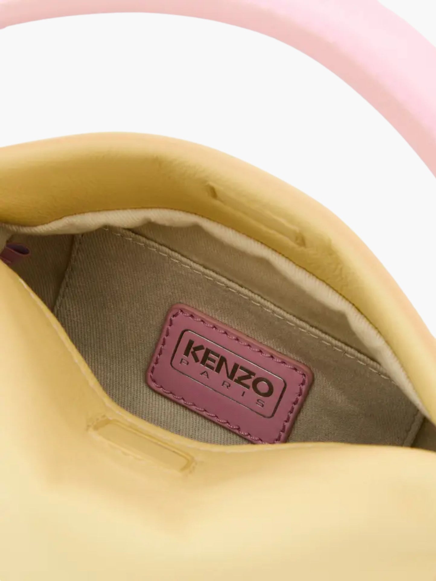 Kenzo Bag Crossbody Leather Vanilla