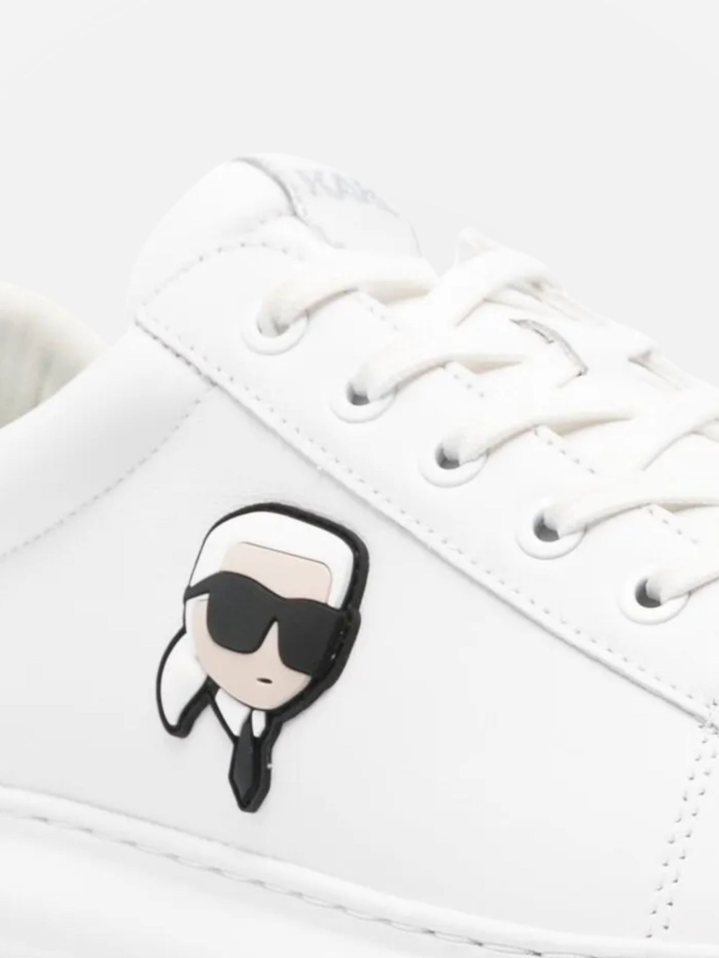 Karl Lagerfeld Kl473 Sneaker Kapri Mens Karl Nft Lo Lace White Leather / Mono