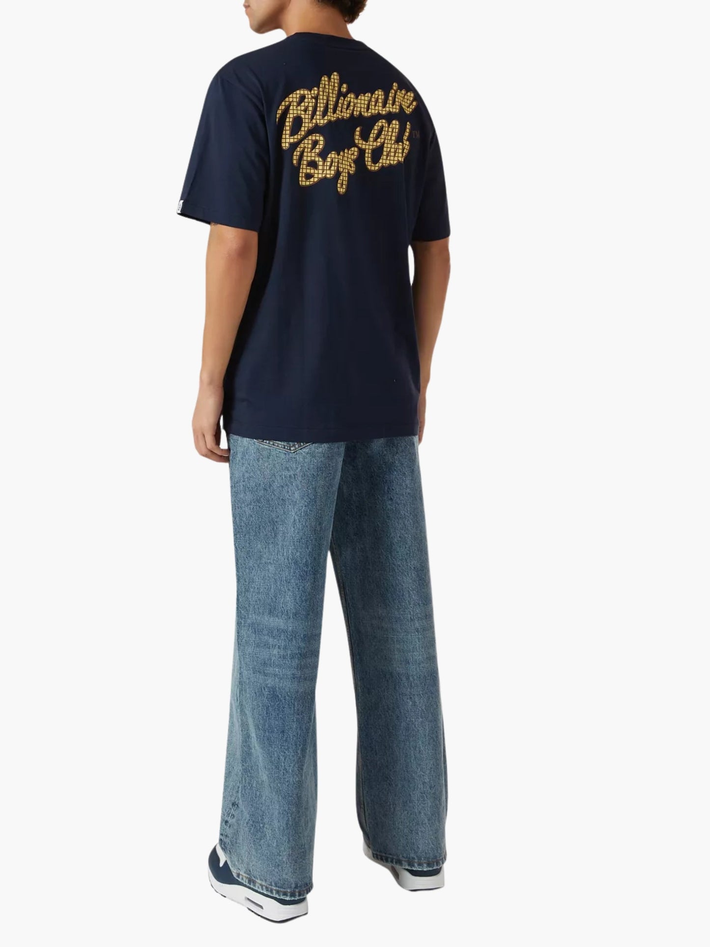 Billionaire Boys Club Script Logo T-Shirt Navy