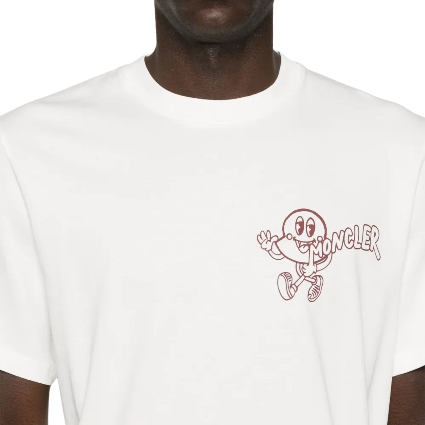 Moncler T-Shirt Logo White
