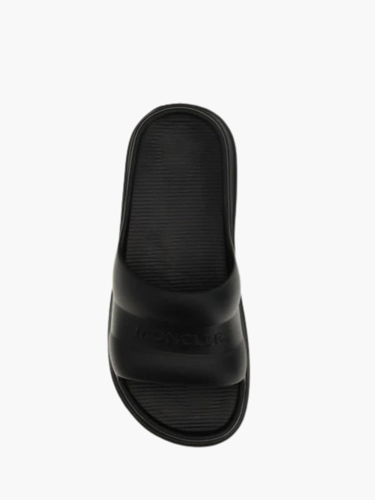 Moncler Slides MSCL2 Altive Logo Black
