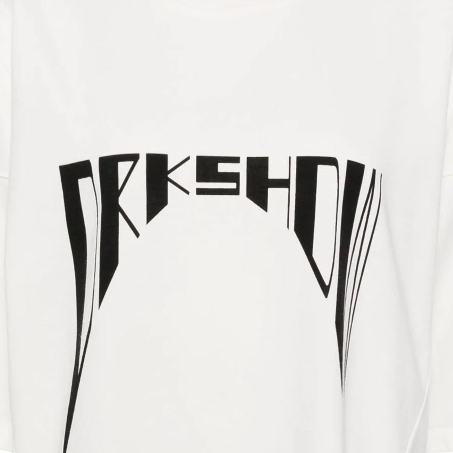 Rick Owens T-Shirt Darkshow White-Black