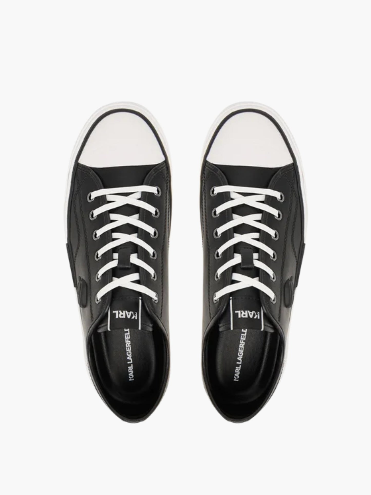 Karl Lagerfeld Sneaker  KL585 Kampus Max Iii Nft Relief Lo Lace Black Lthr