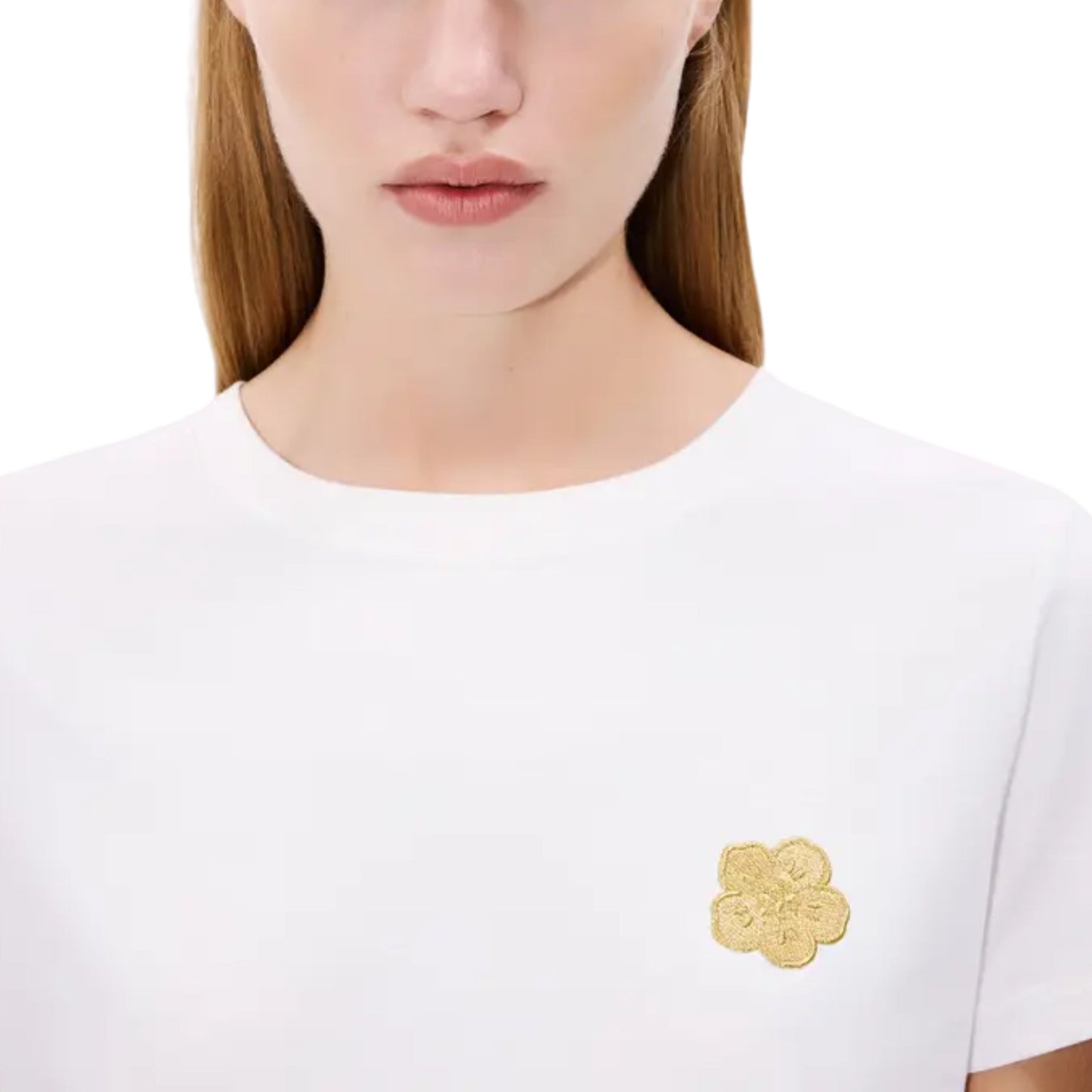 Kenzo T-Shirt Ladies Boke Flower White