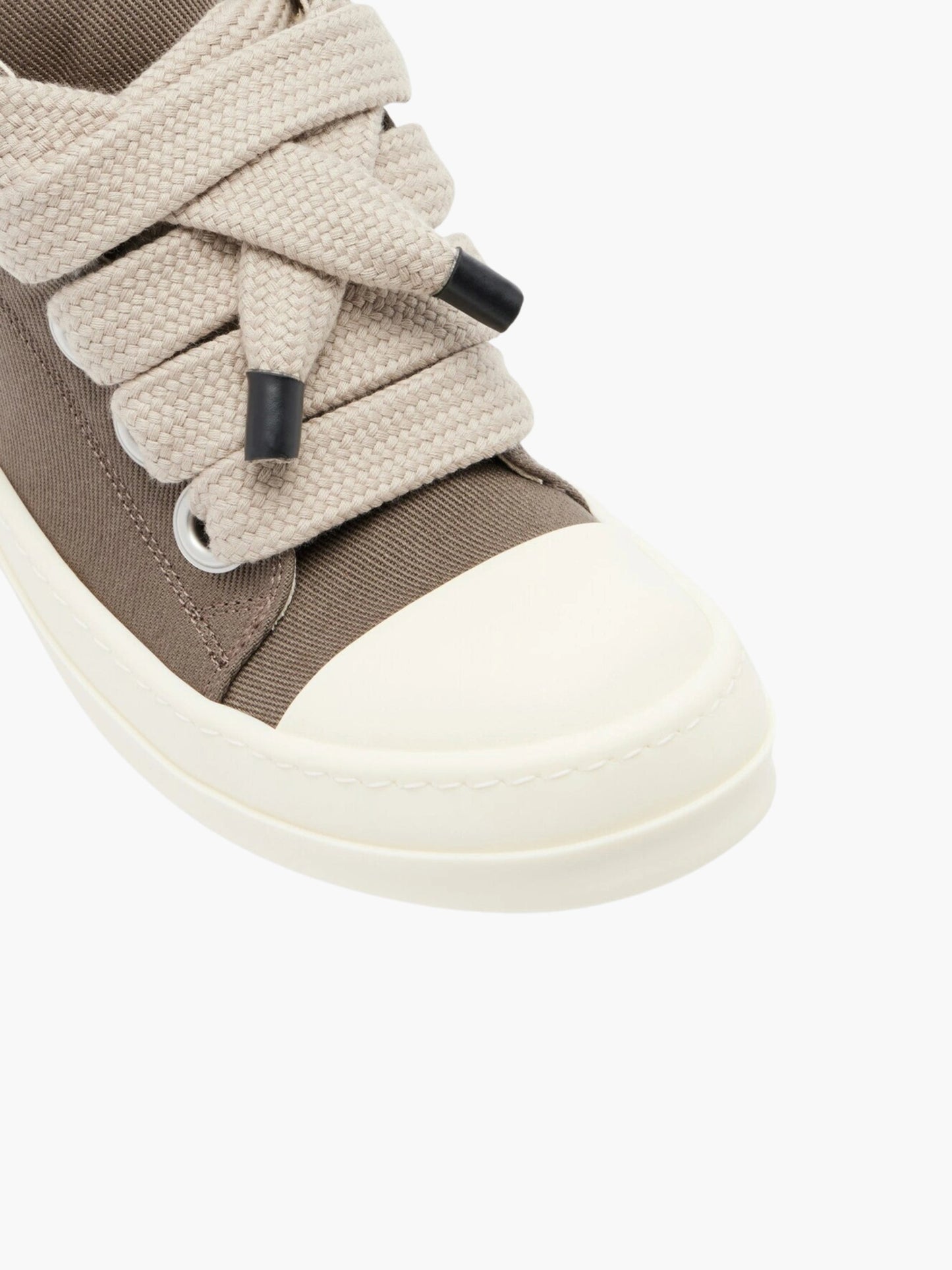 Rick Owens Sneakers Ro3 Wht Rubber Sole Brown