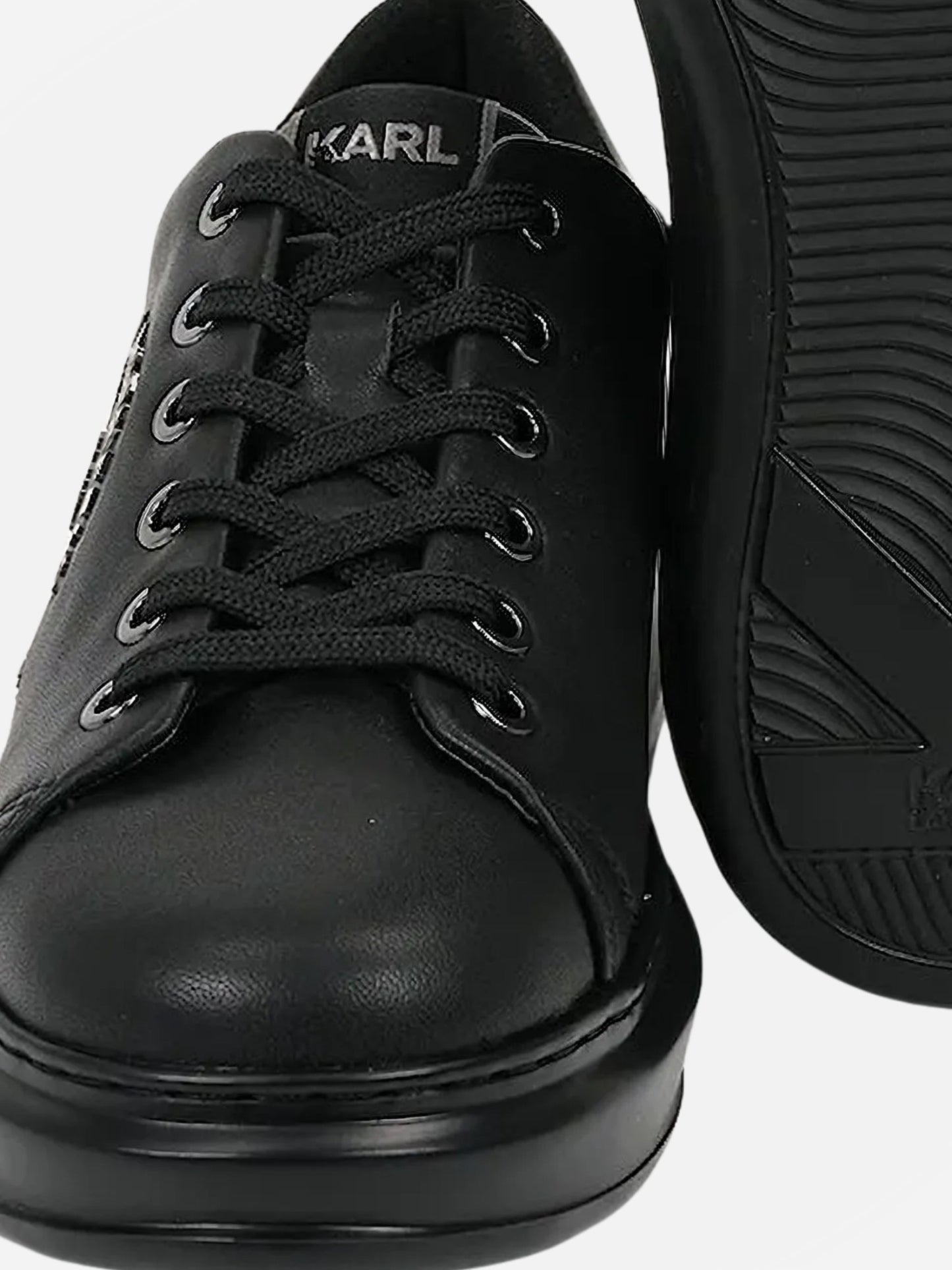 Karl Lagerfeld Kll279 Sneaker Kapri Metal Maison Lo Black Leather/Mono