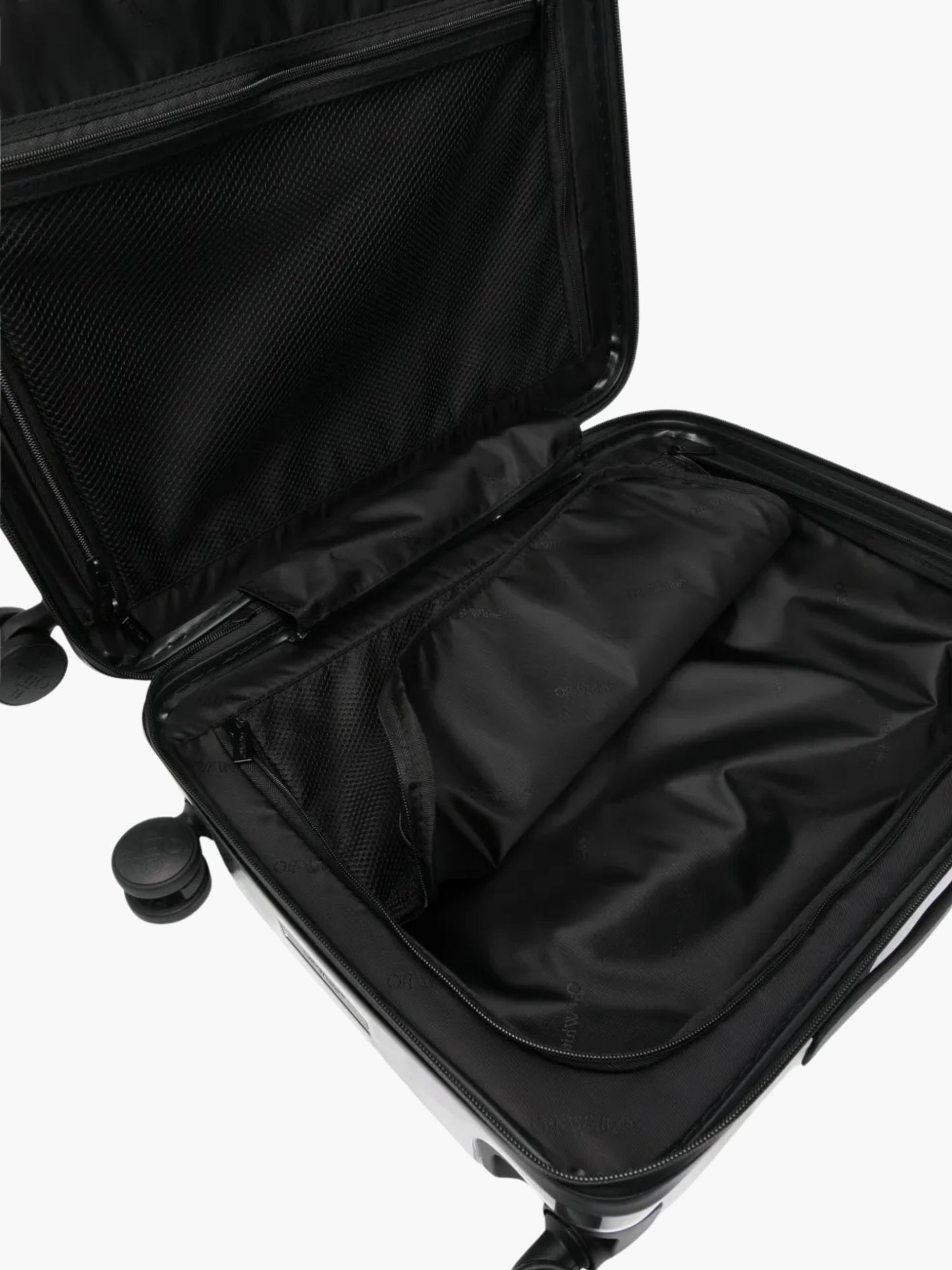 Off-White Bag Luggage Trolley Black