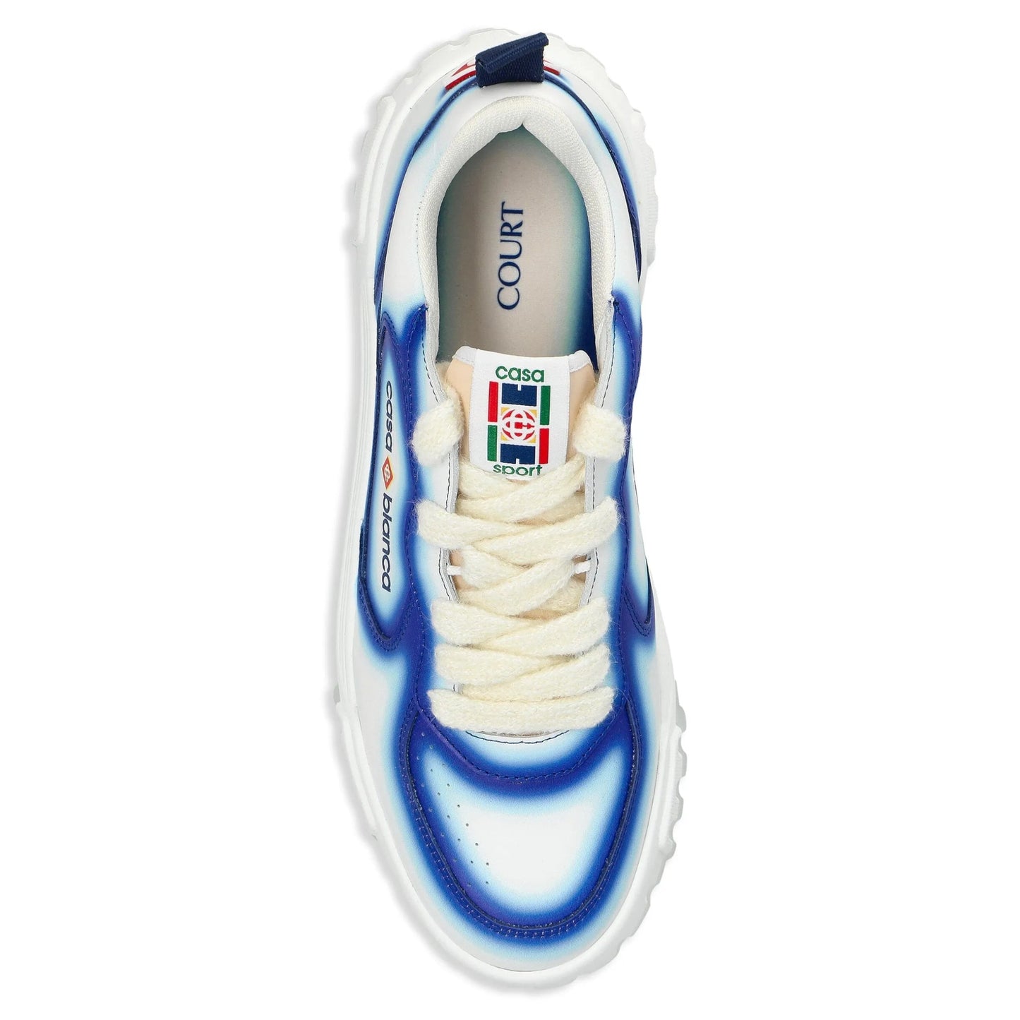 Casablanca Sneaker Court White-Blue