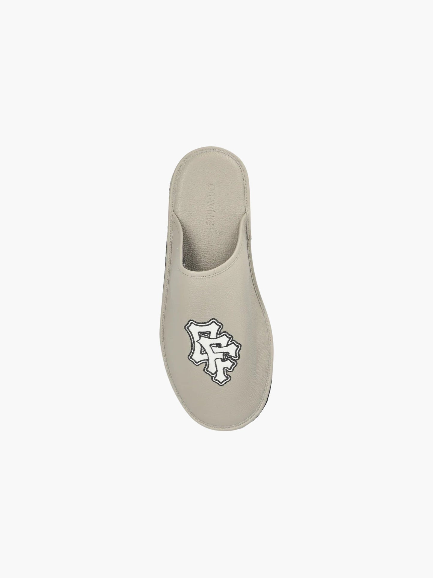Off-white Slippers Owsl17 M-patch Ecru/white