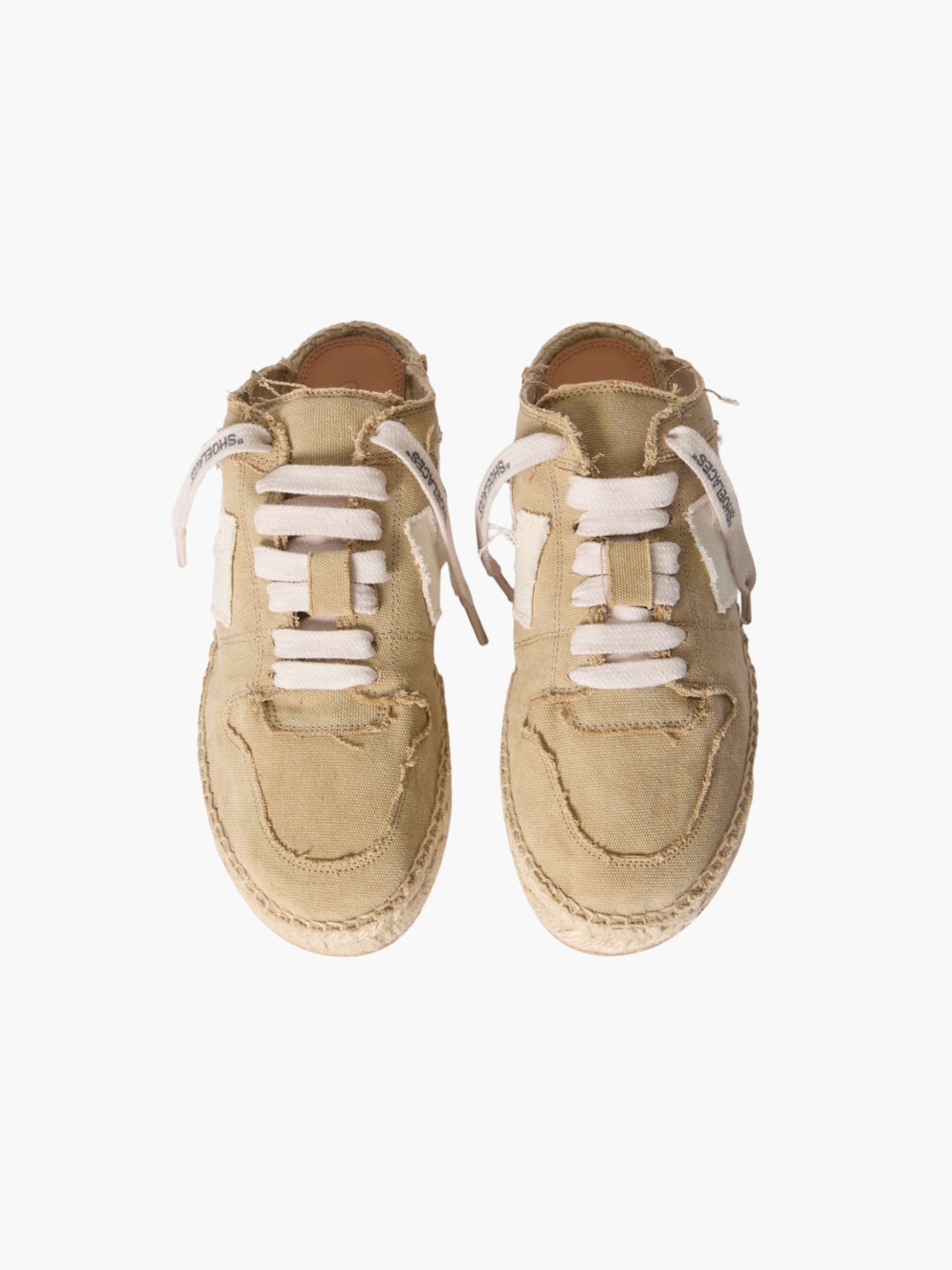 Off-white Slip-ons Owsl15 M-arrow Espadrillas Beige/White