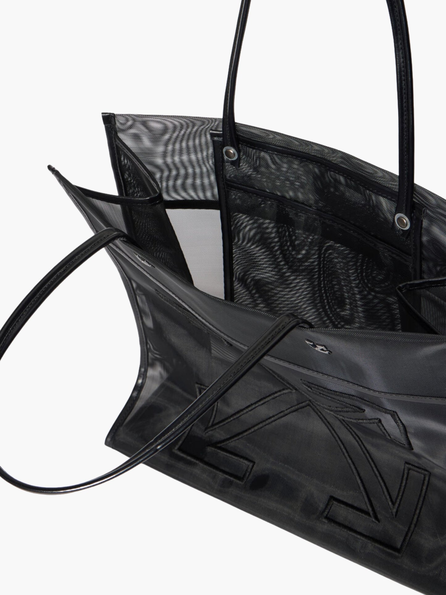 Off-White Bag Market Mesh Tote Black